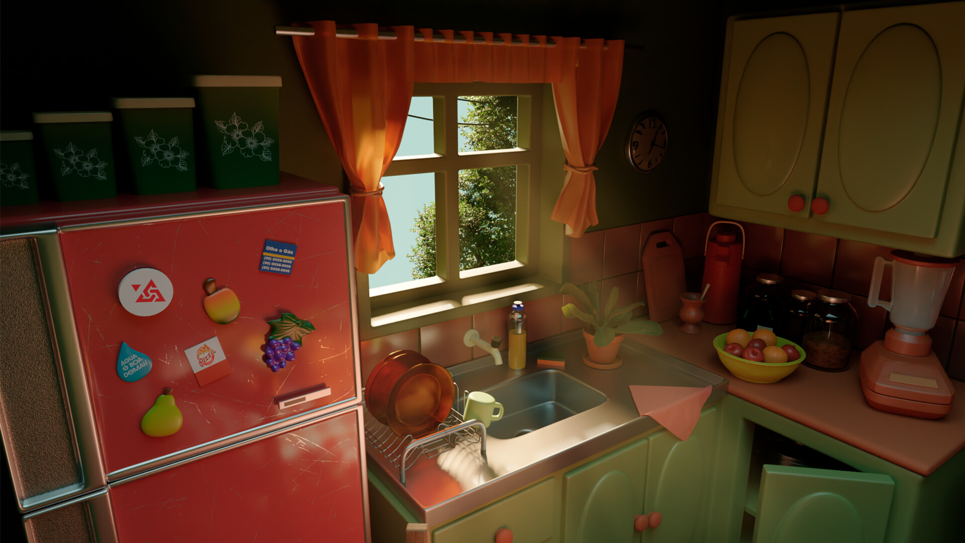 ArtStation - THe Grandma'S Kitchen