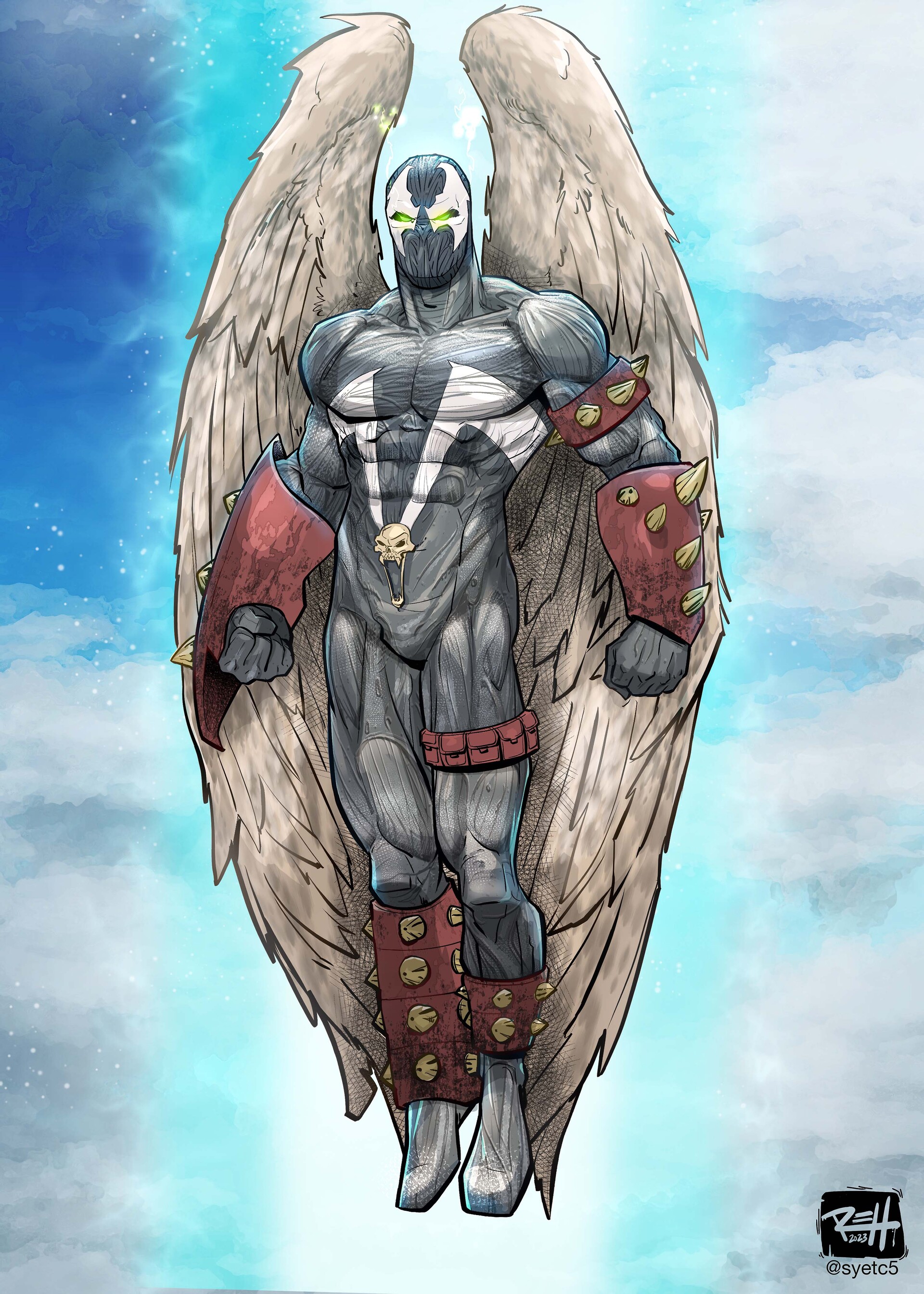 Custom Wings of Redemption Spawn Wip, any tips o how to
