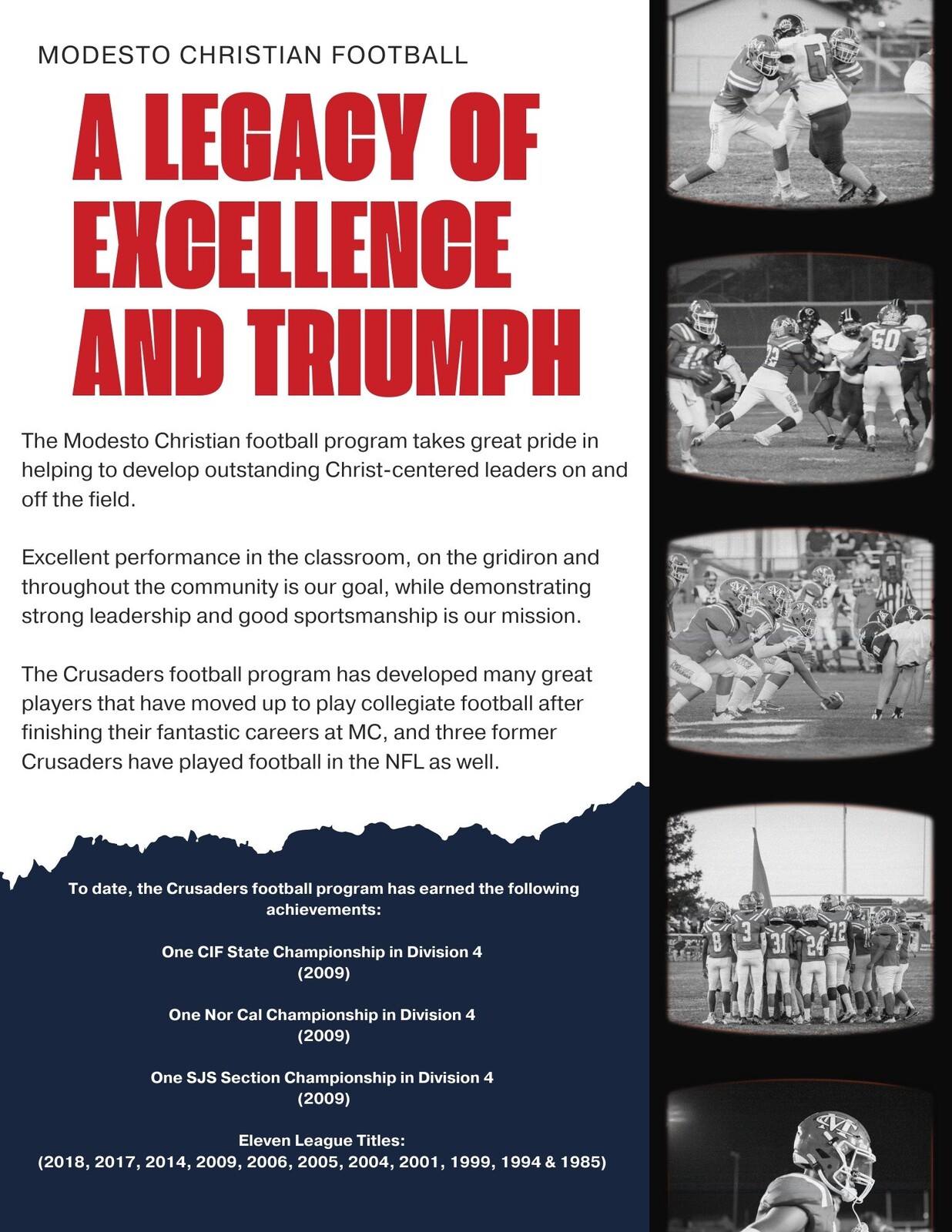 MC Football History