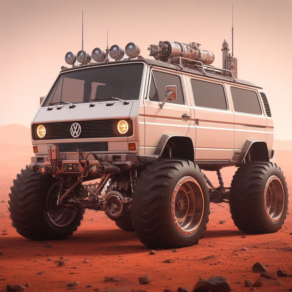 VW T3 as Mars Rover