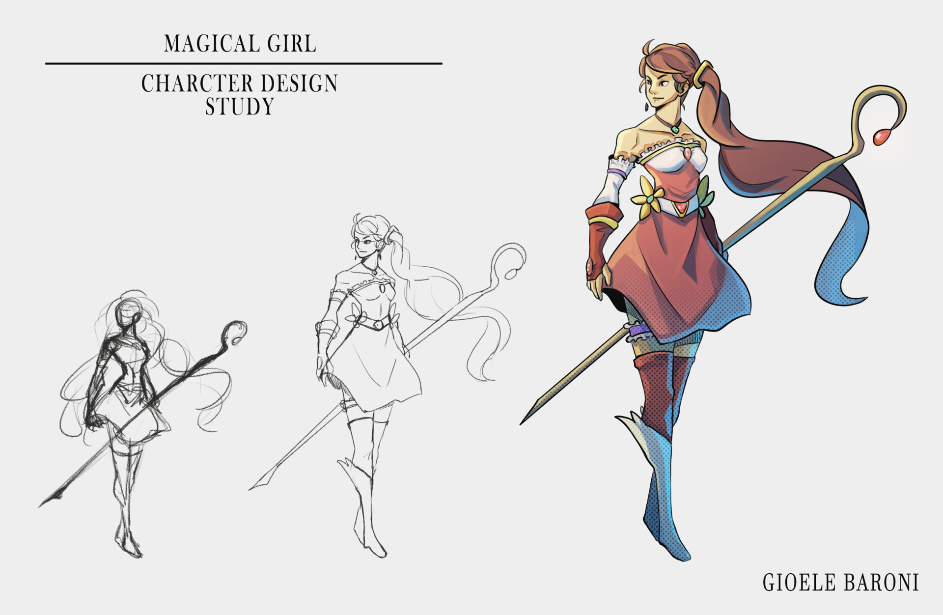 Magical girl Design/Pose by eggeu on DeviantArt