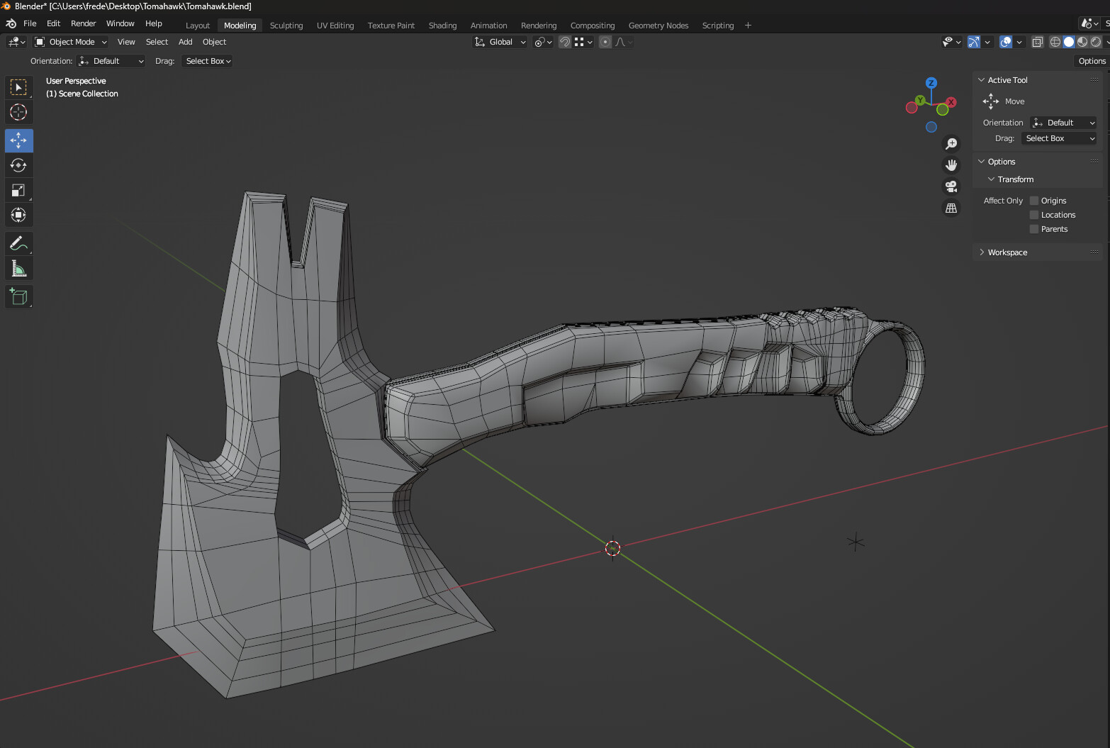 Work in Low Poly Model