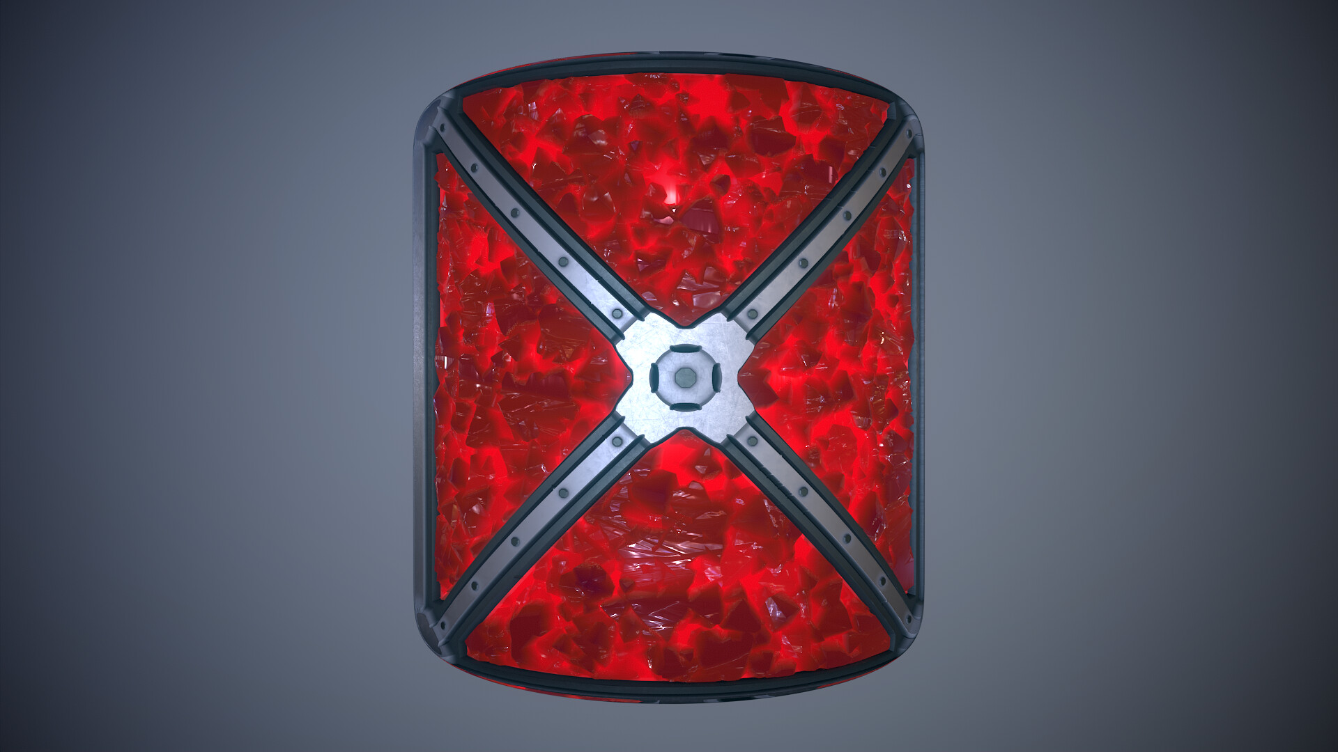 Chaydon Phelps Stylized Reinforced Ruby Wall chaydon-phelps-stylized-reinforced-ruby-wall