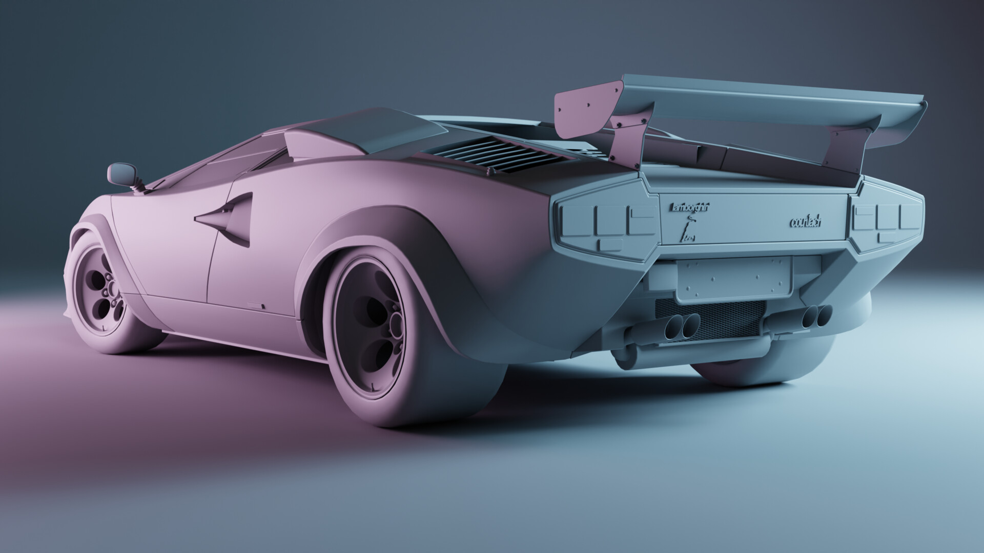 Lamborghini Countach самоделка