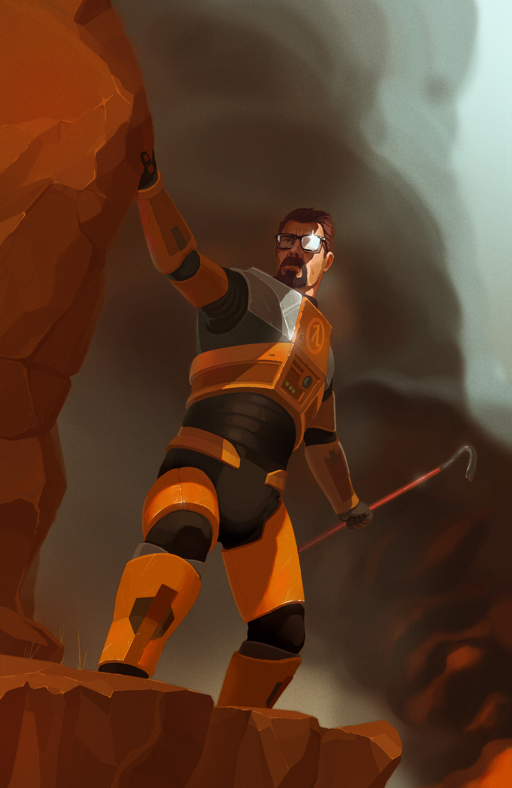 ArtStation "Surface Tension" HalfLife fan art