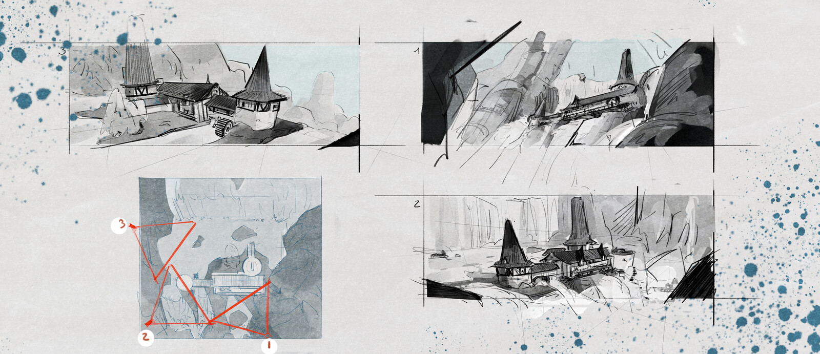 COMPOSITION SKETCHES