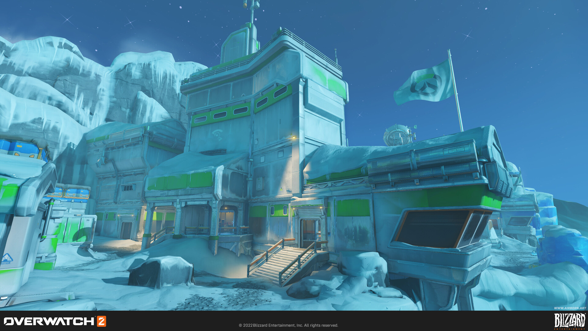 Airborn Studios - Overwatch 2 - Antarctic Peninsula Labs