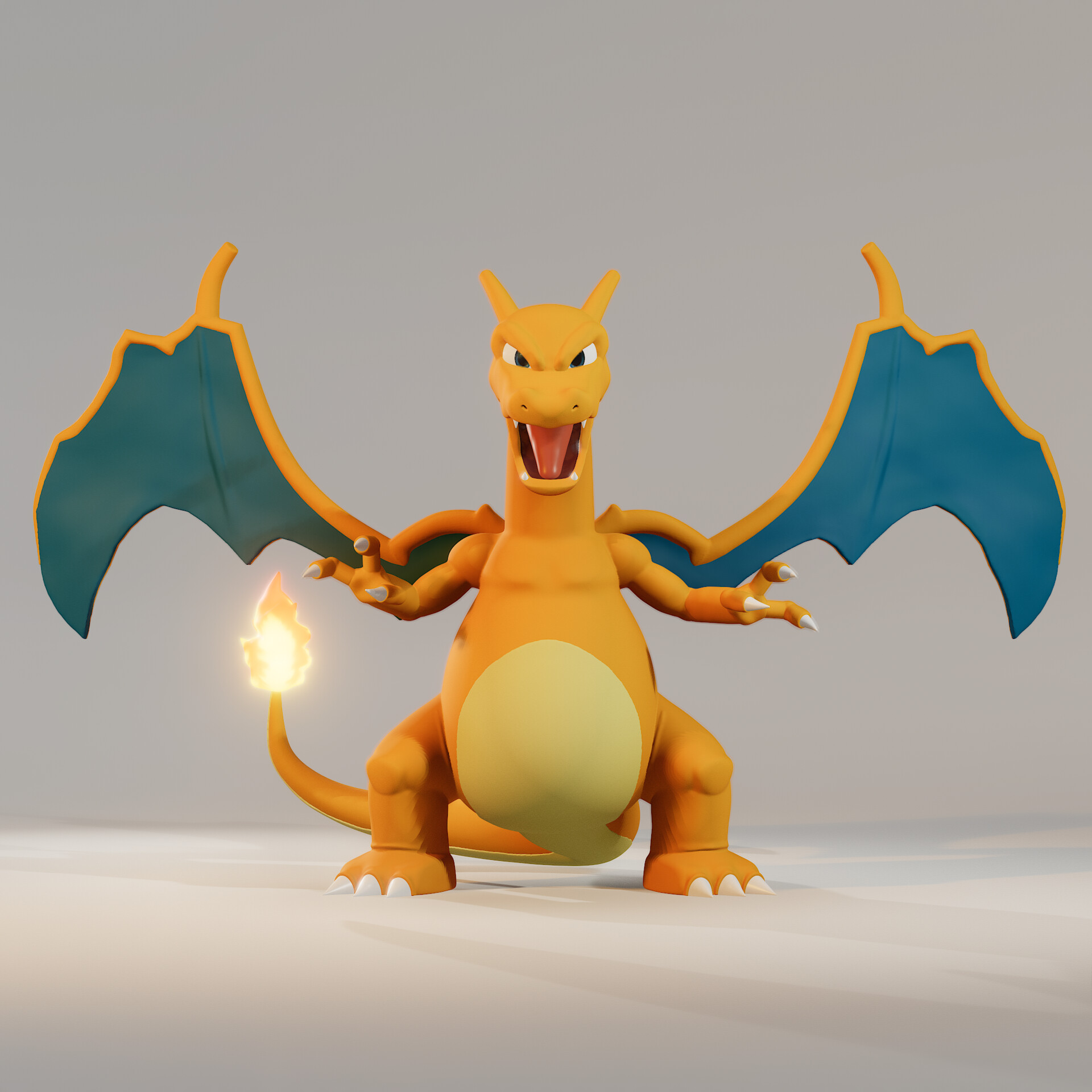 Artstation Charizard 3d Print Model 6360