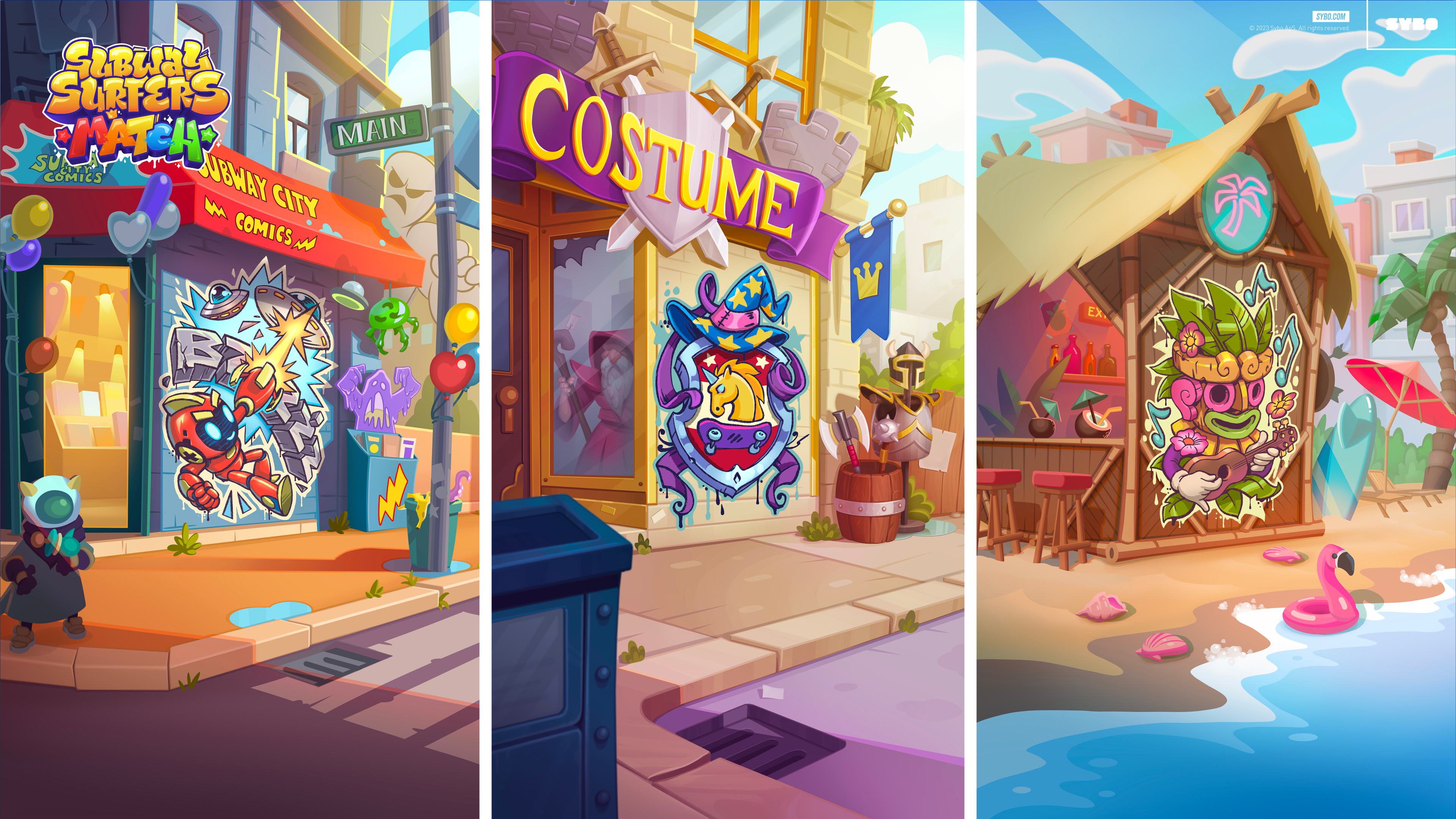 Subway Surfers - E.Z. went through a design process before joining the # SubwaySurfers. Check out some of these beautiful concepts from our artists.  🎨 #SYBO #SYBOgames