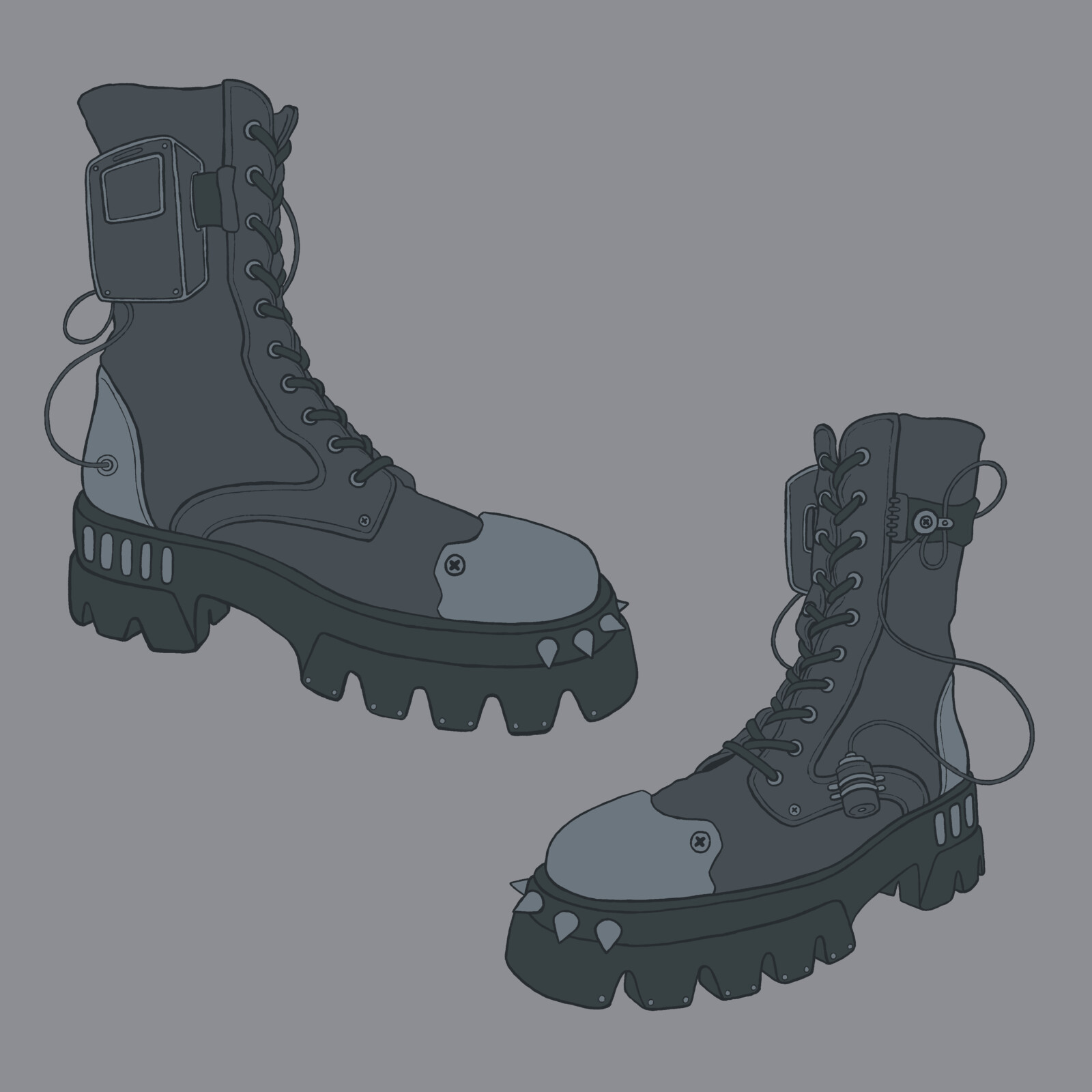 Additional line art and Flat Colours