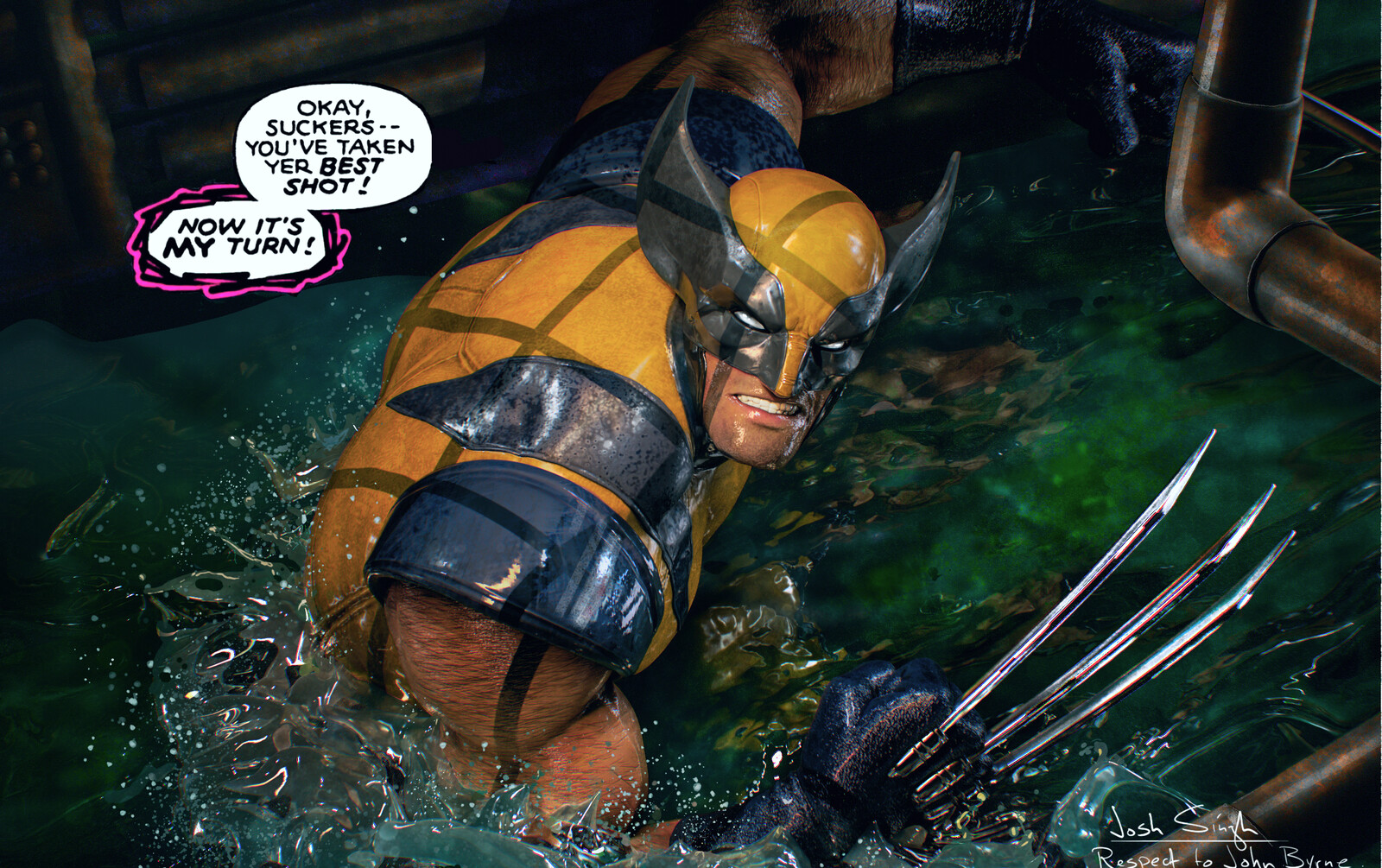 Wolverine: Now It's my turn!