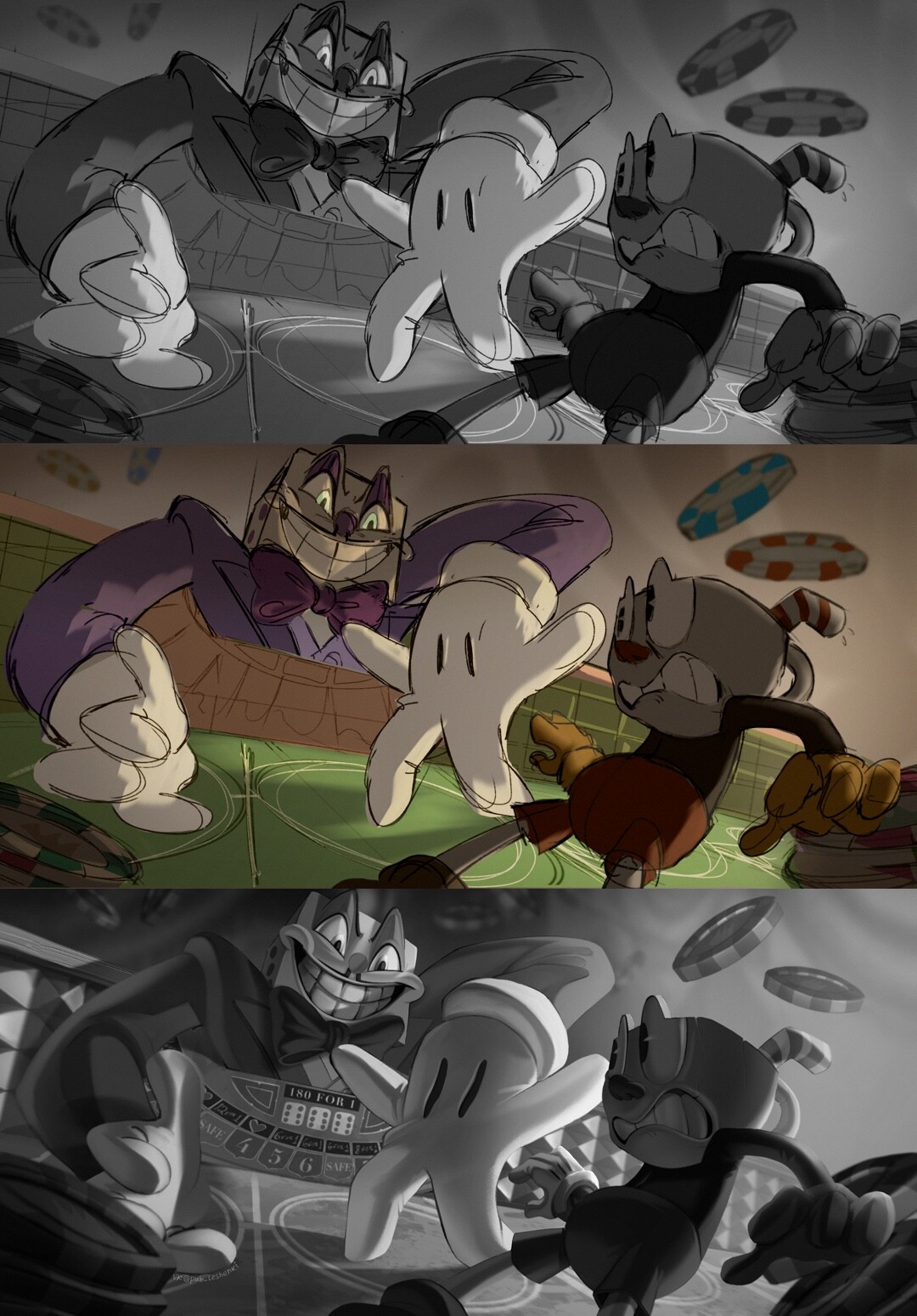 ArtStation - King Dice - Cuphead