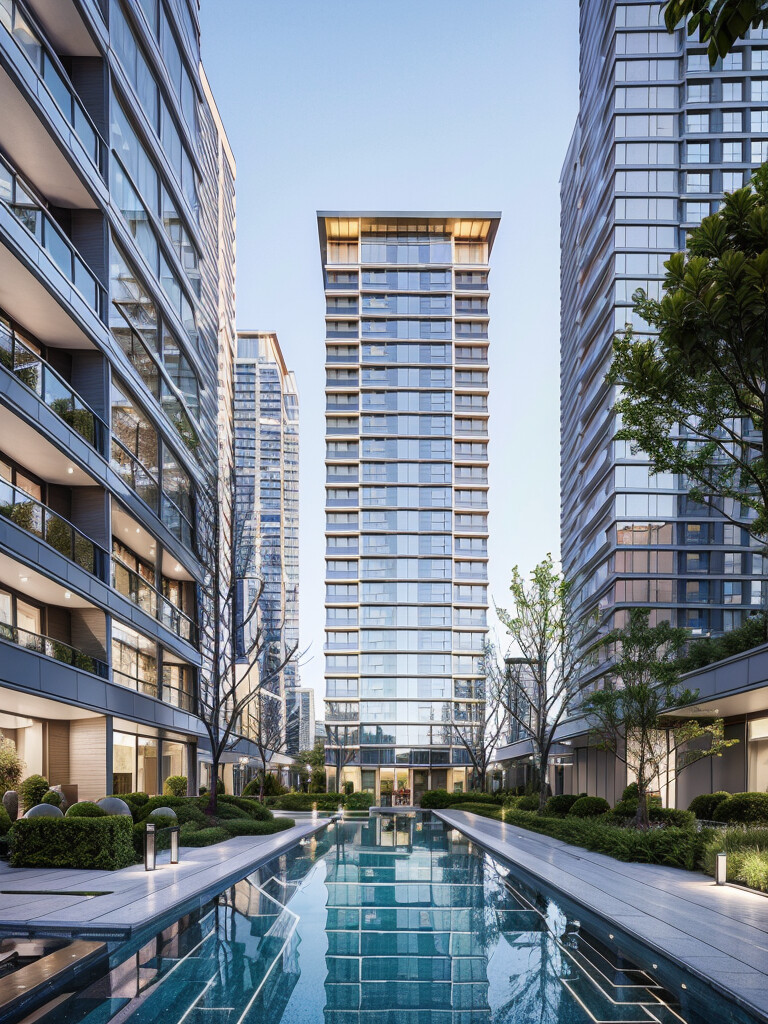 ArtStation - High-rise single residential