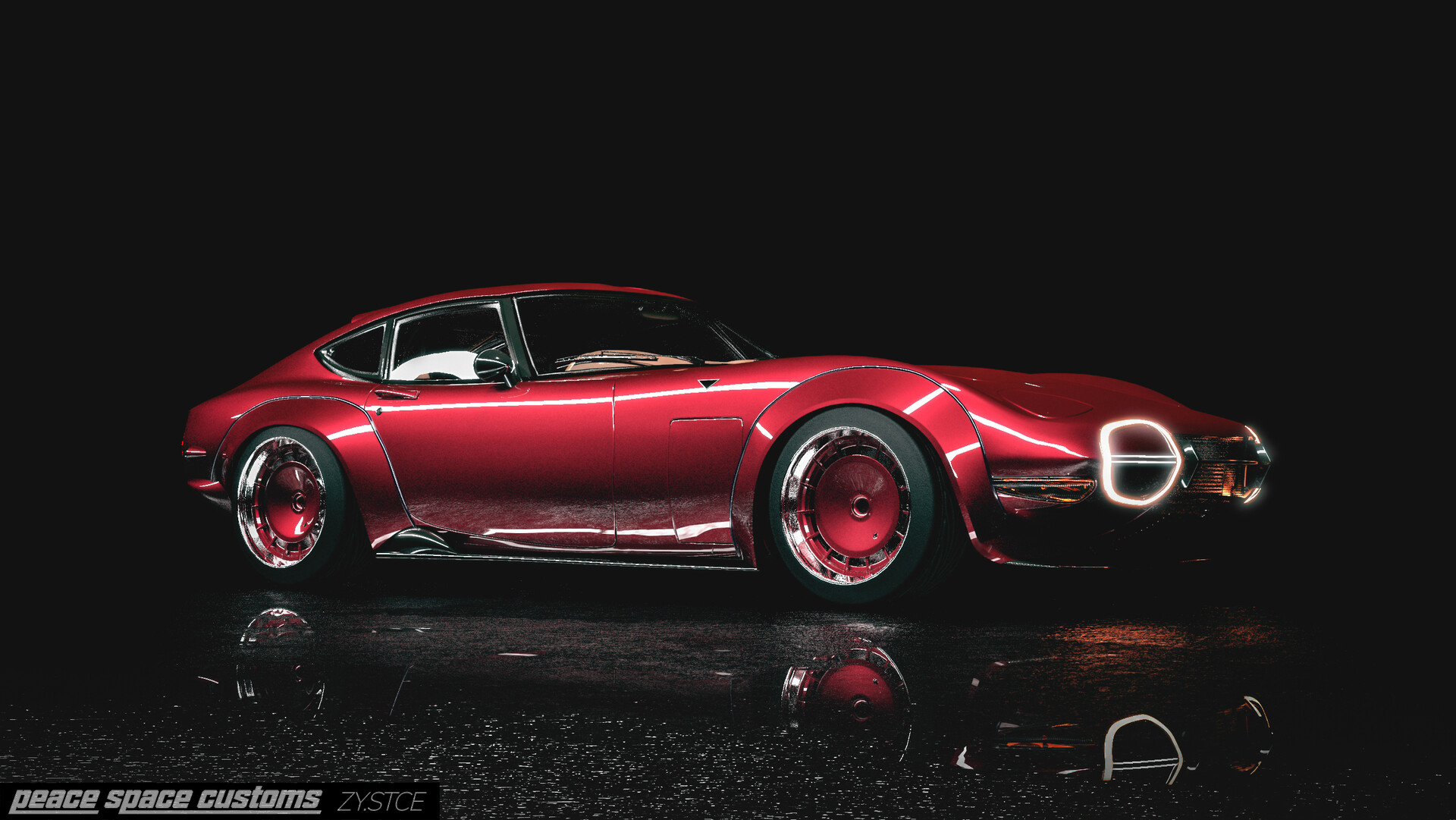 ZY_stance - Toyota 2000GT Restomod