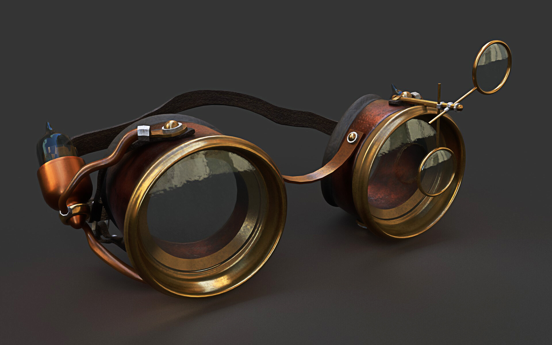Brass goggles steam powered фото 67