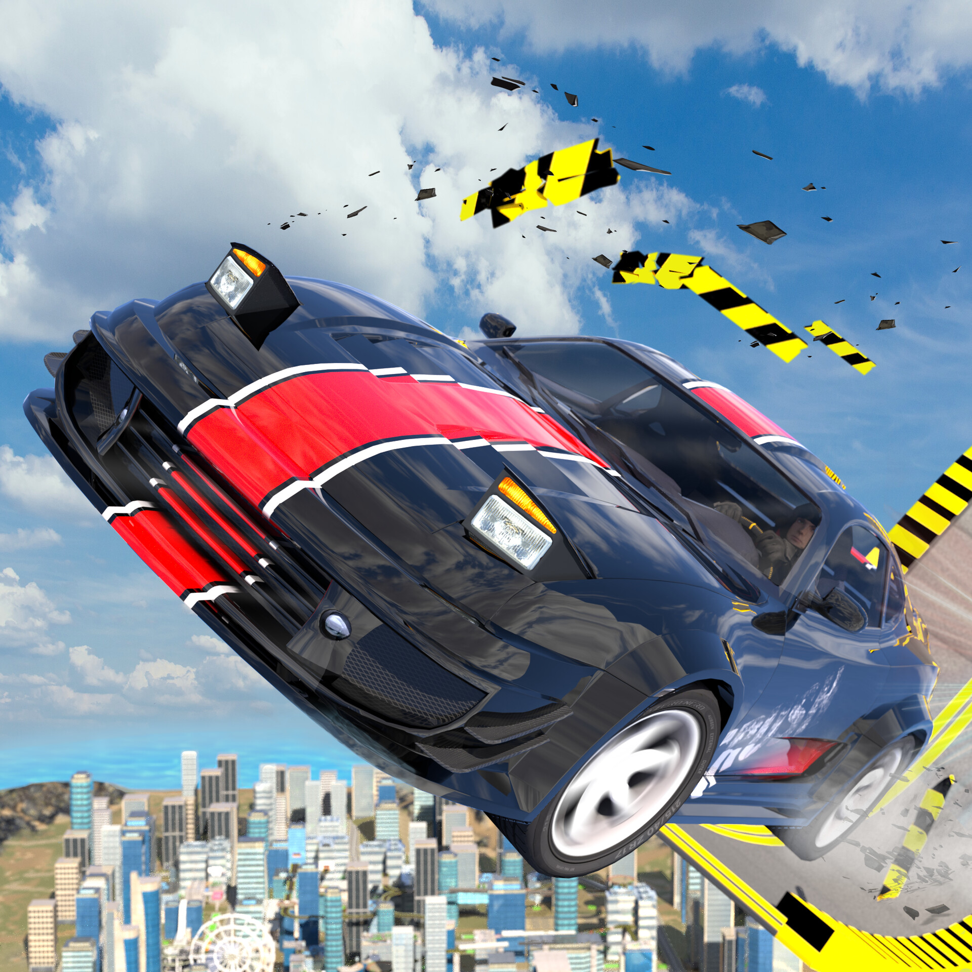 ArtStation - Stunt Car Driving