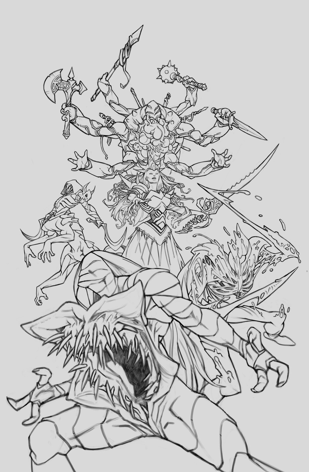 Cleaned up Line