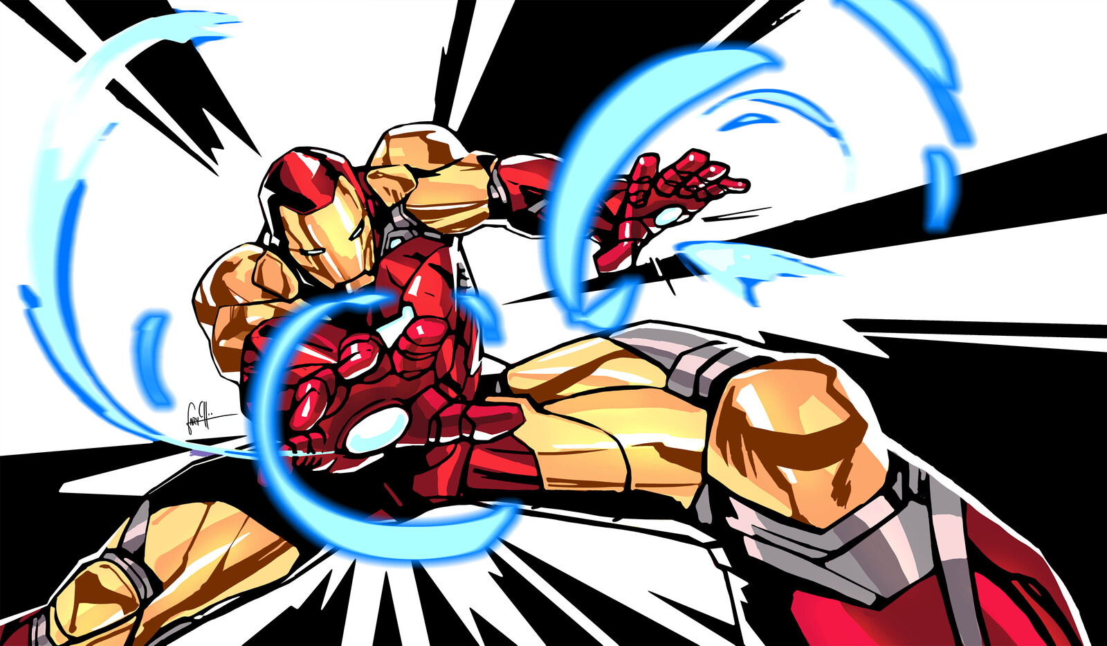 Iron Man Wall Mural