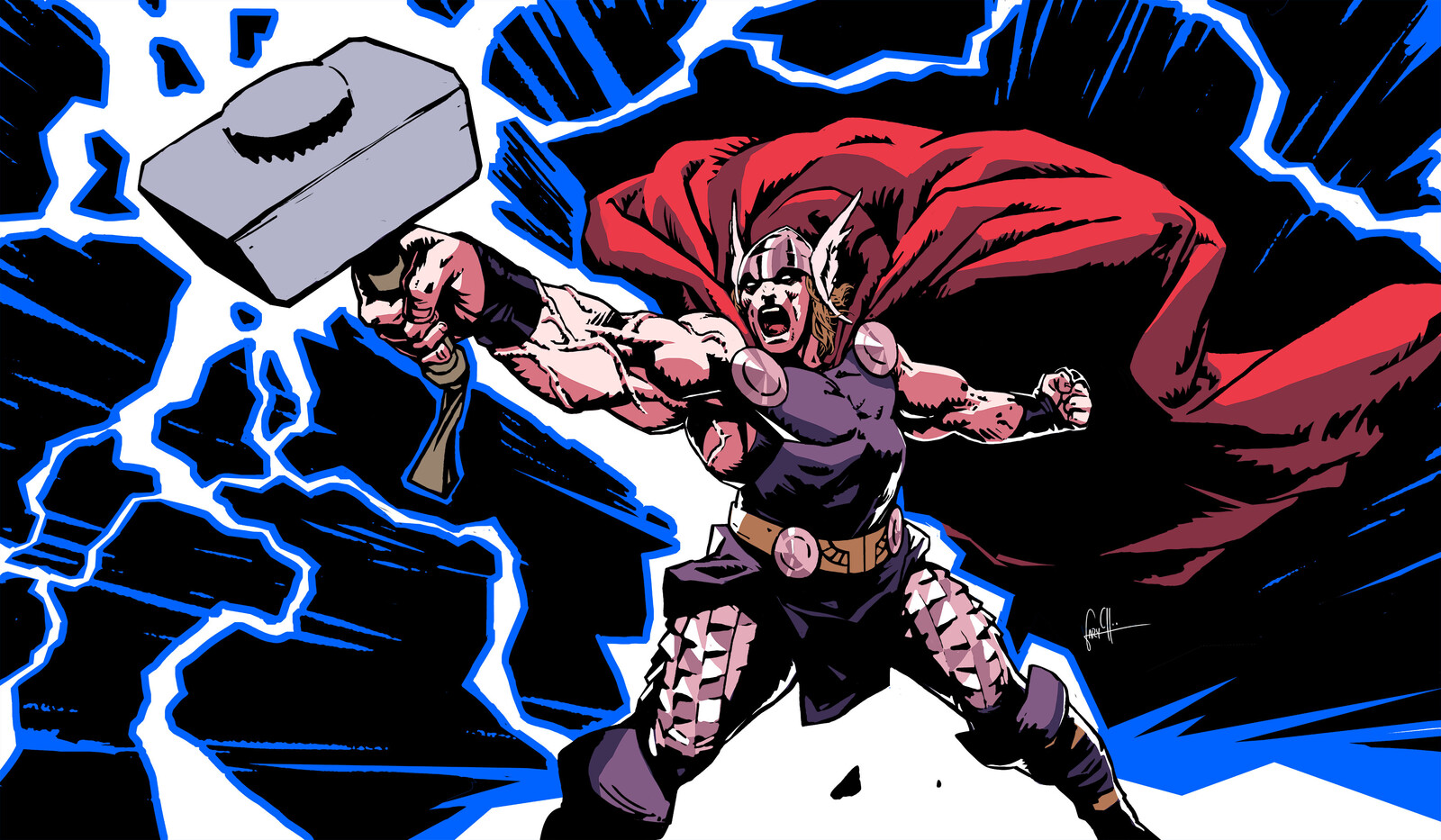 Thor Wall Mural