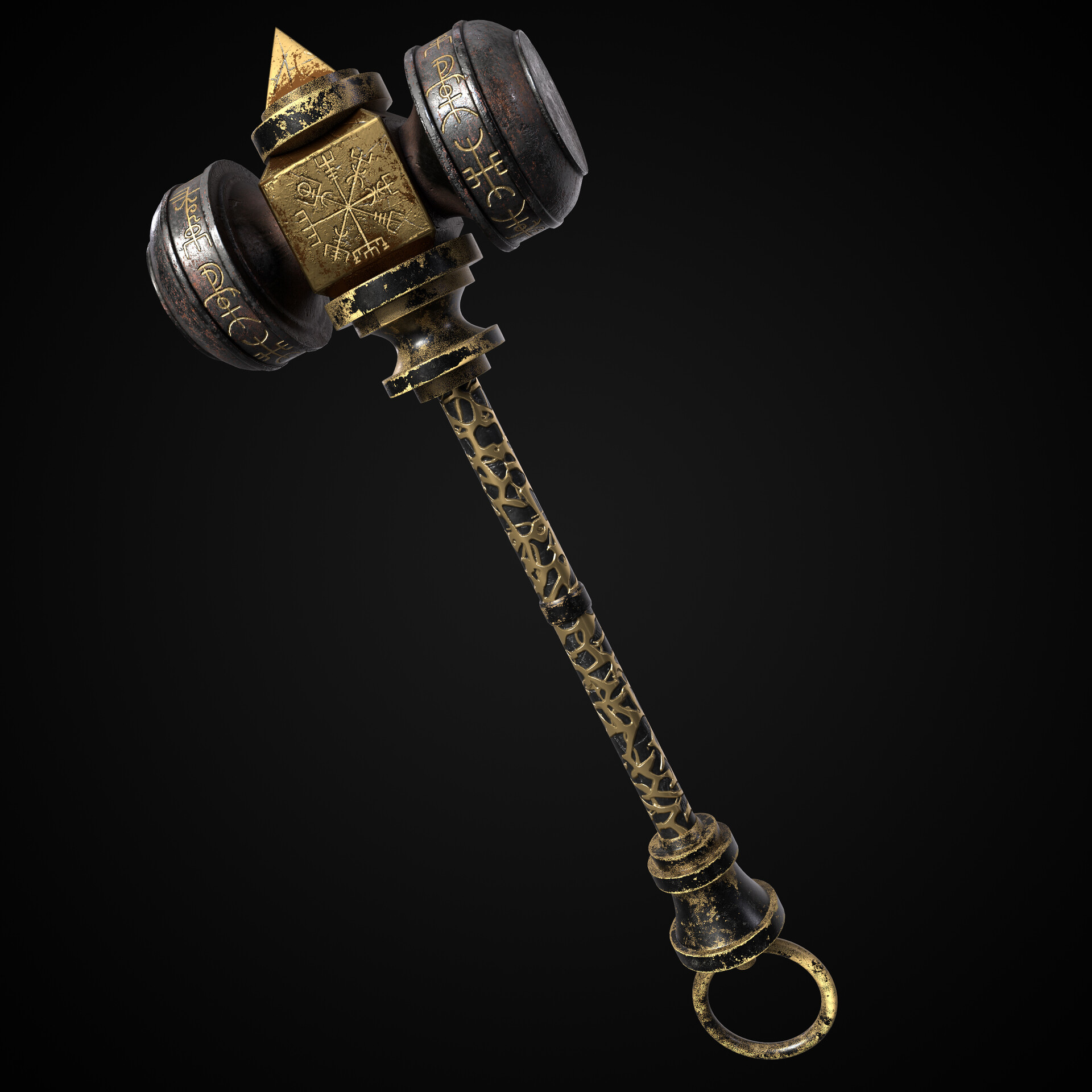 ArtStation Viking God Hammer