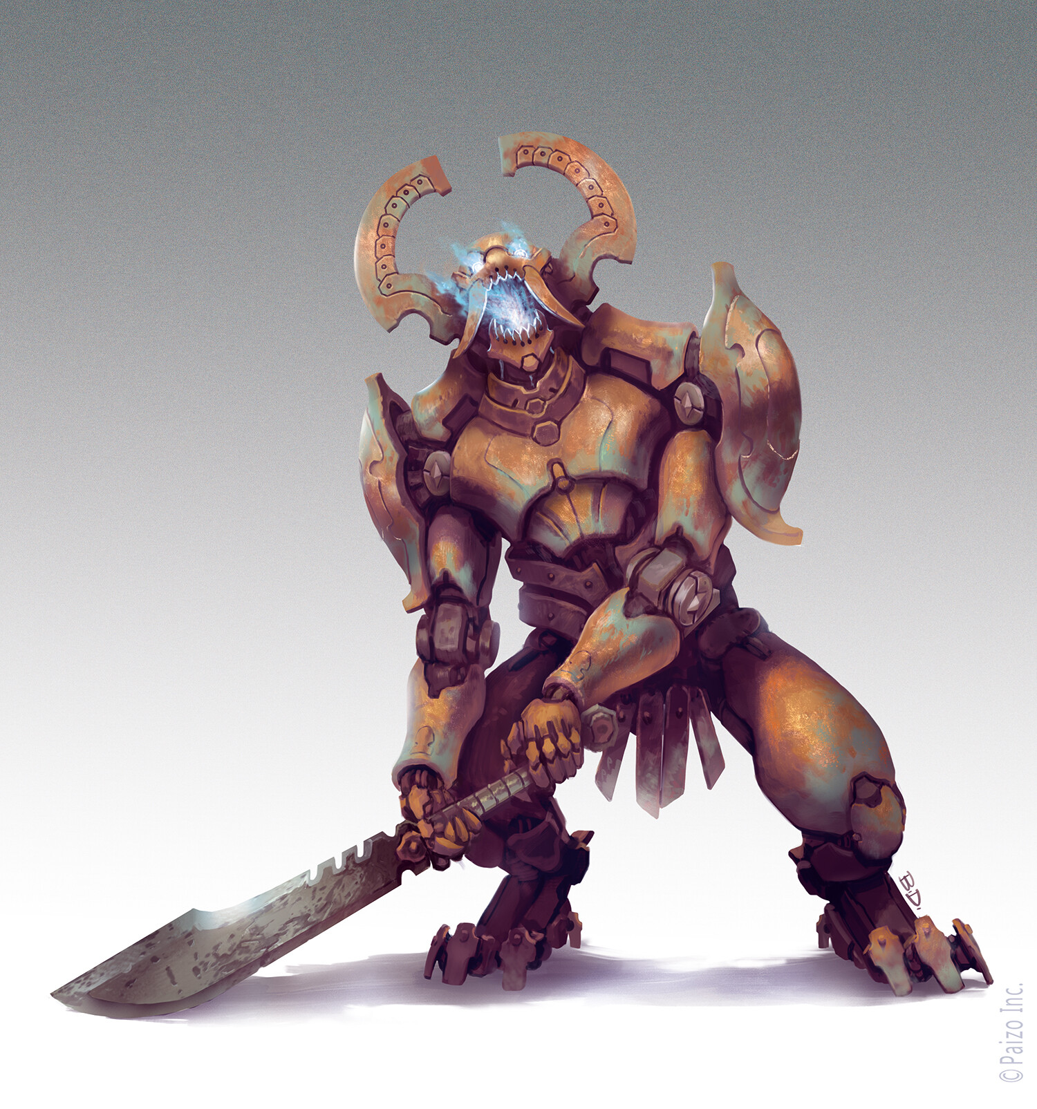 Dnd 3.5 Brass Golem