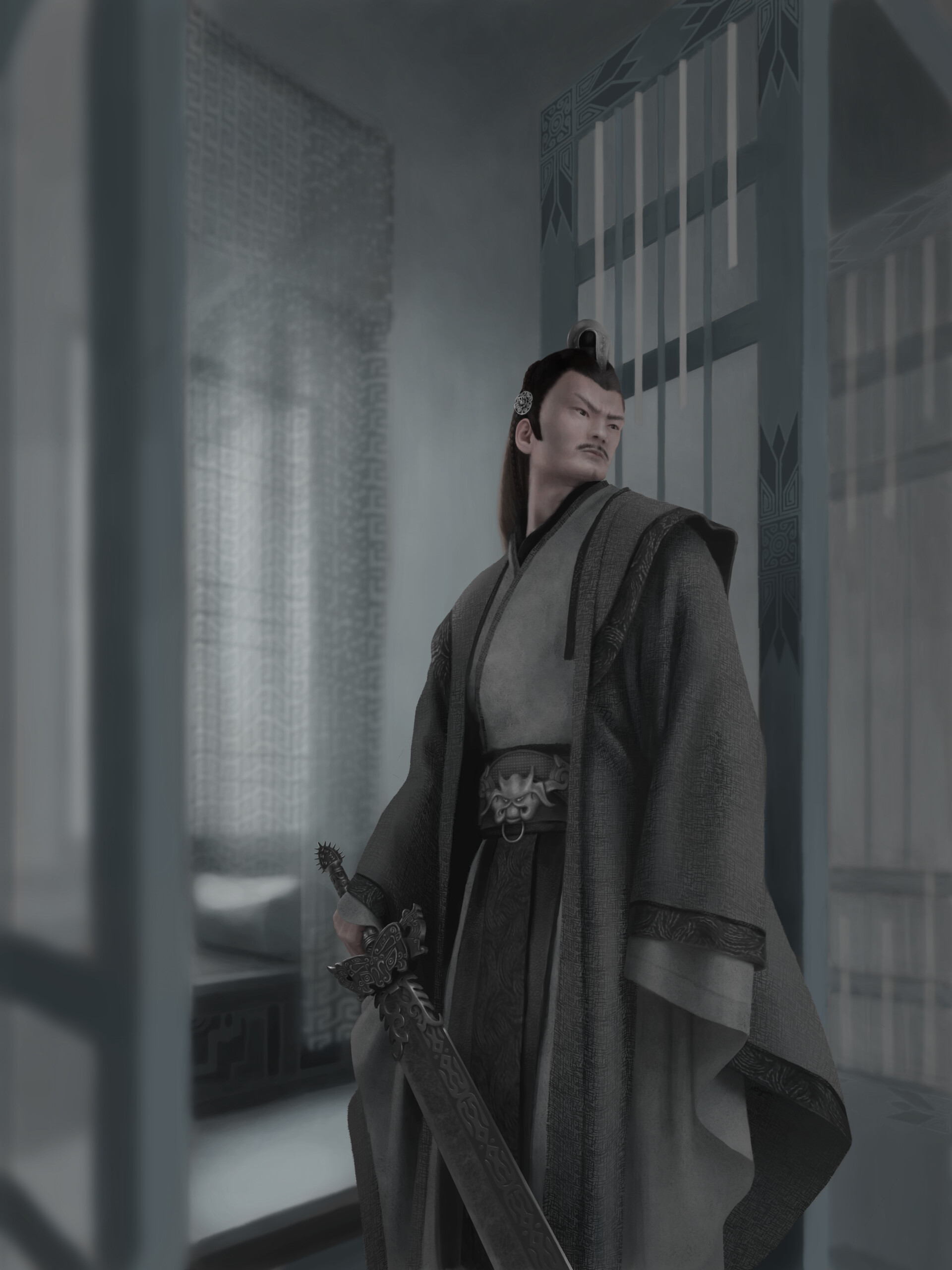 ArtStation For ChifengZun, every side of the bed is wrong.