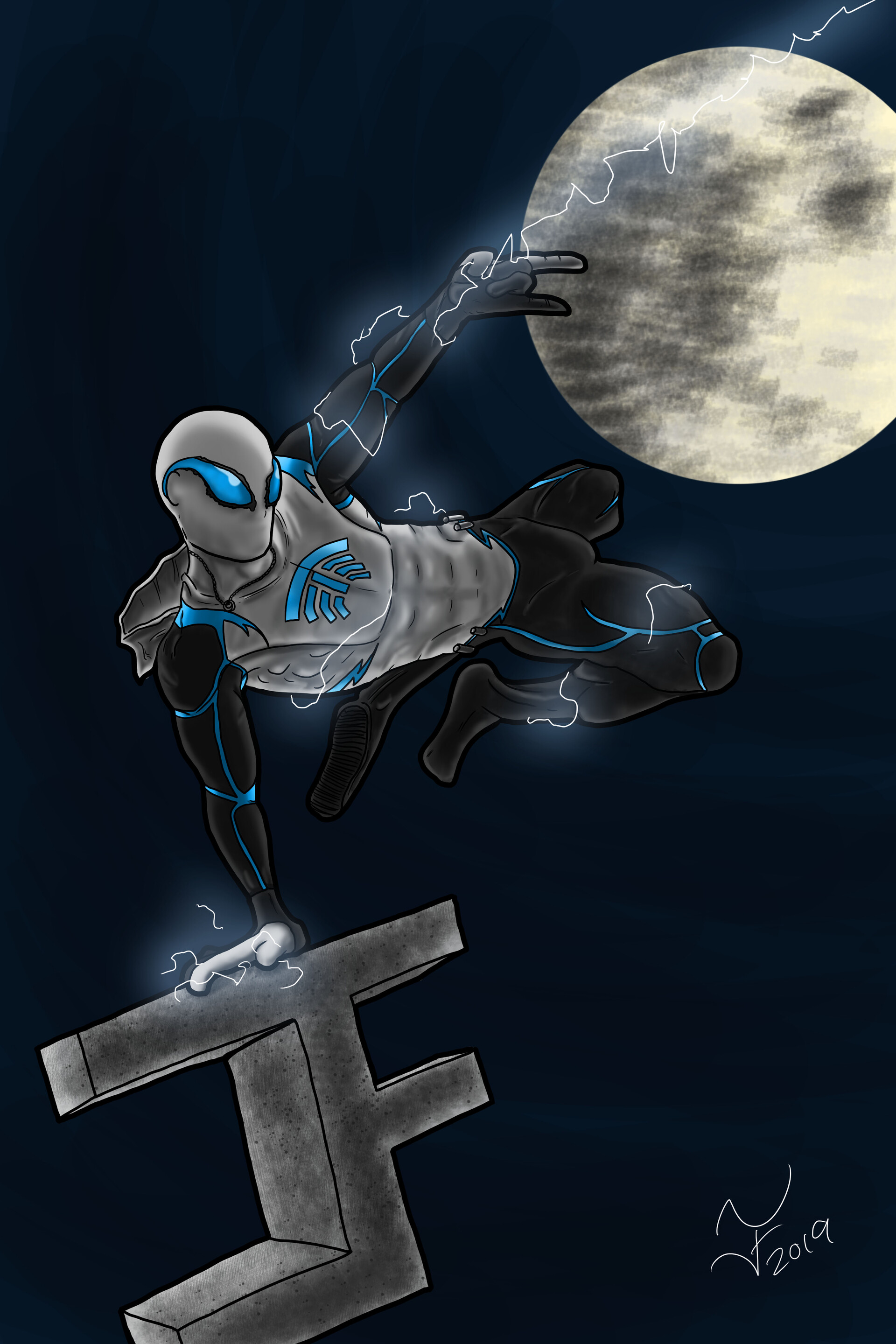 My spidersona, BlueBite! :D : r/Spiderman