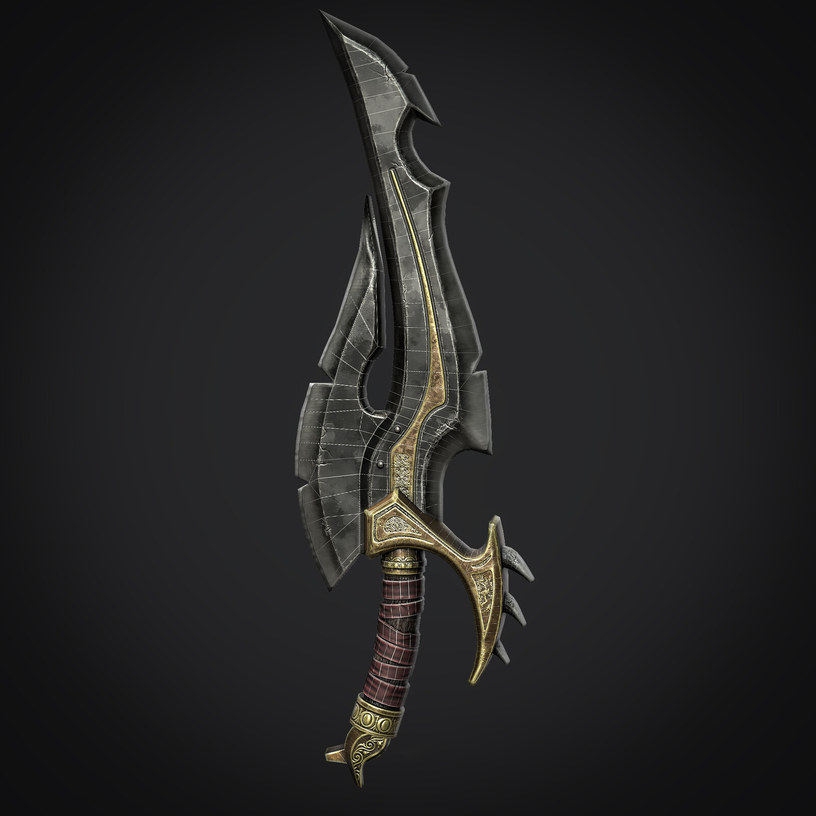 Abhishek Choudhary - world of Warcraft sword fan art