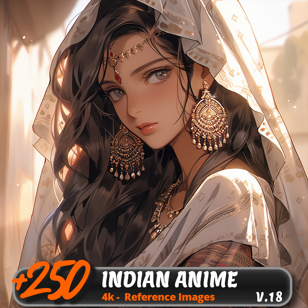 Anime male character in traditional indian attire on Craiyon
