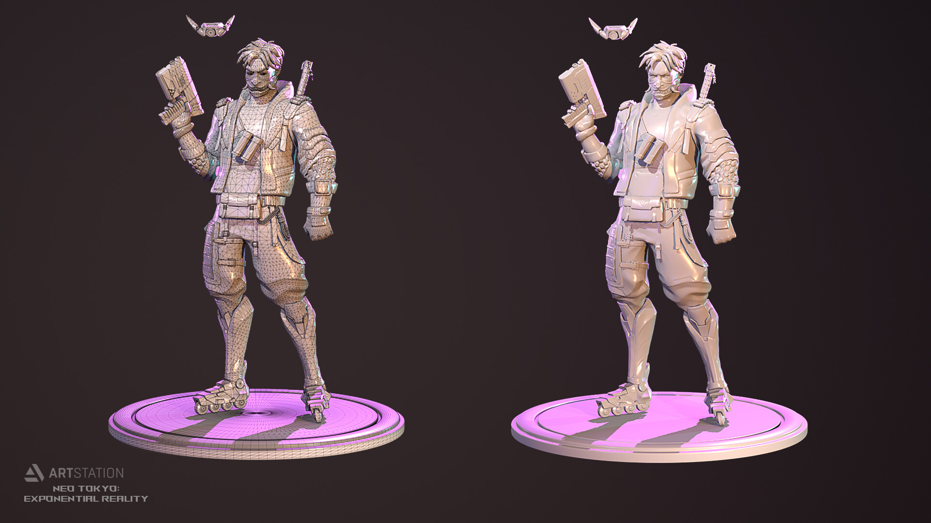 Seif El Ayeb - Neo Scout Game Character (Neo Tokyo: Exponential Reality  Challenge):