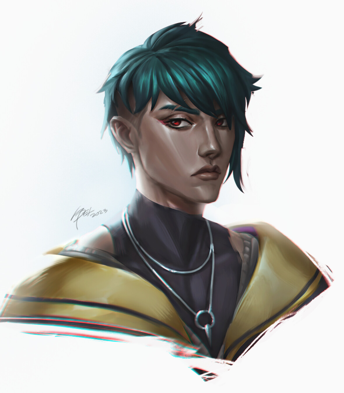 ArtStation Heartsteel Aphelios Portrait