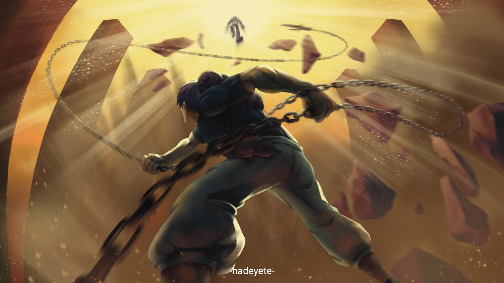 Artstation gojo satoru vs toji fushiguro
