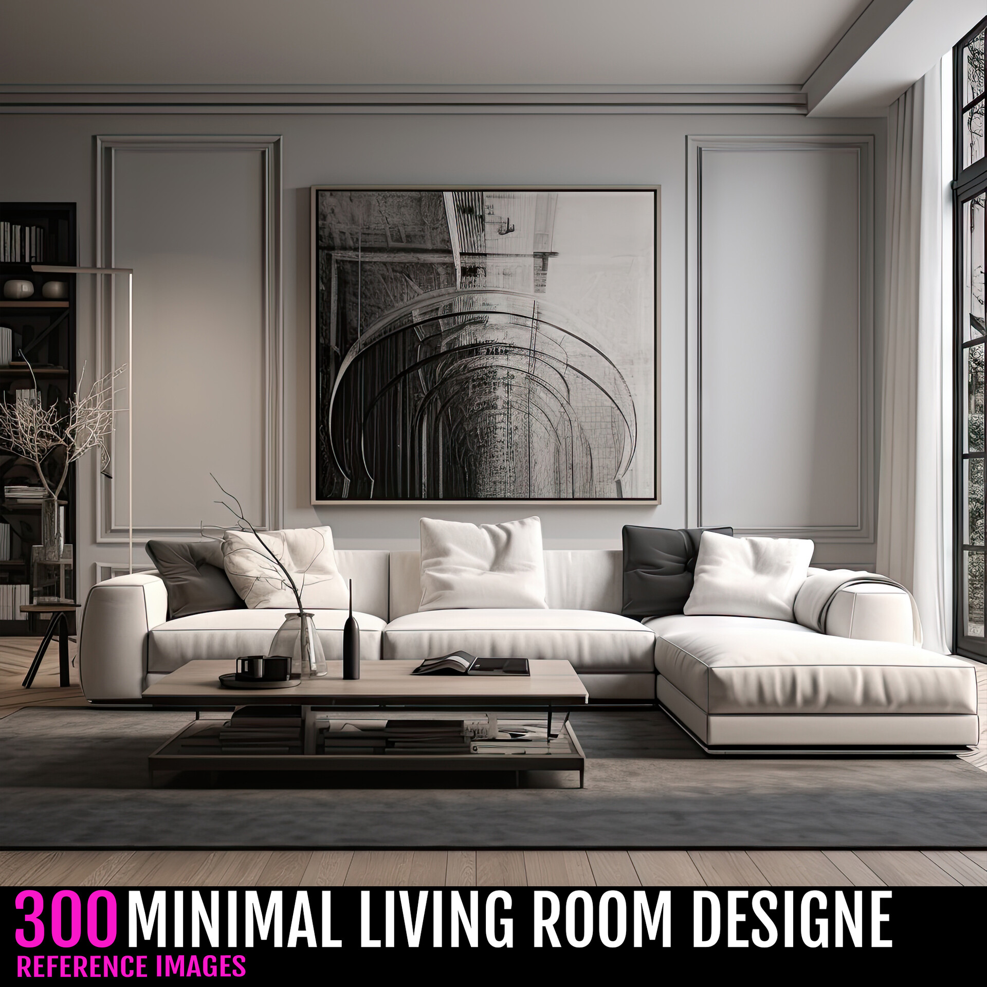 ArtStation - 300 MINIMAL LIVING ROOM