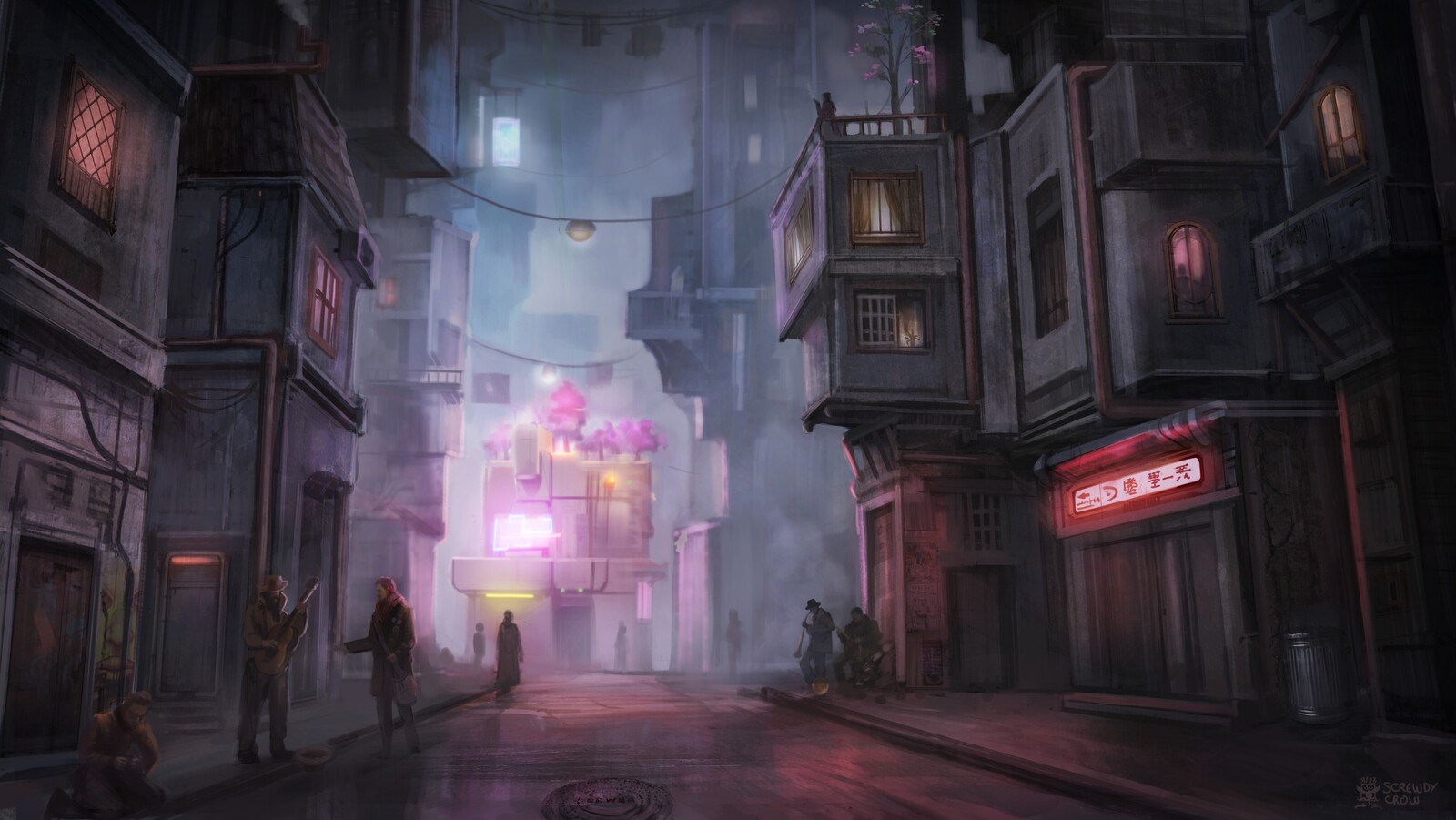 Cyberpunk City 