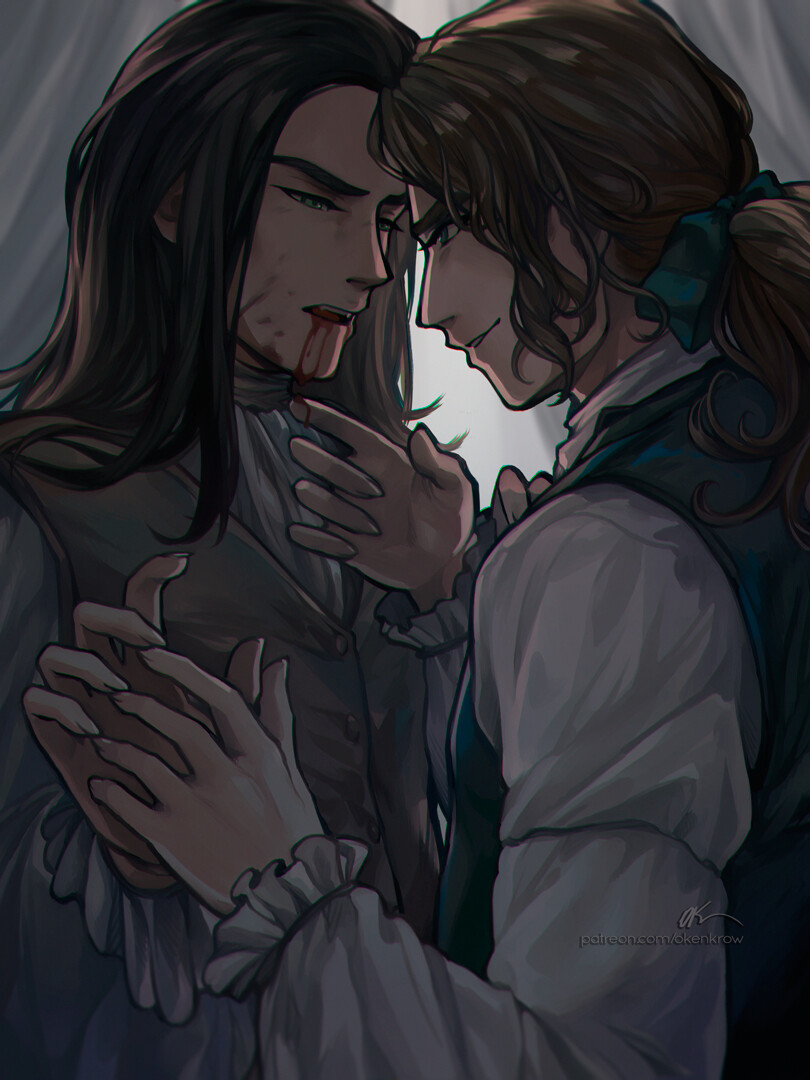 ArtStation - Interview With The Vampire, image size:810x1080