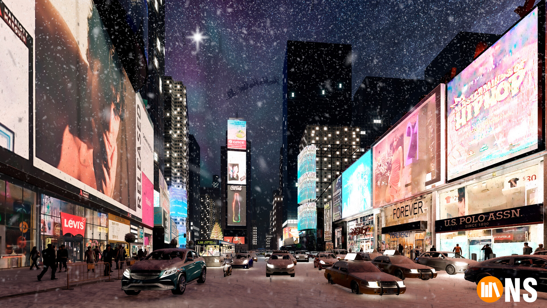 Billboard Times Square Levis Times Square Levis Top