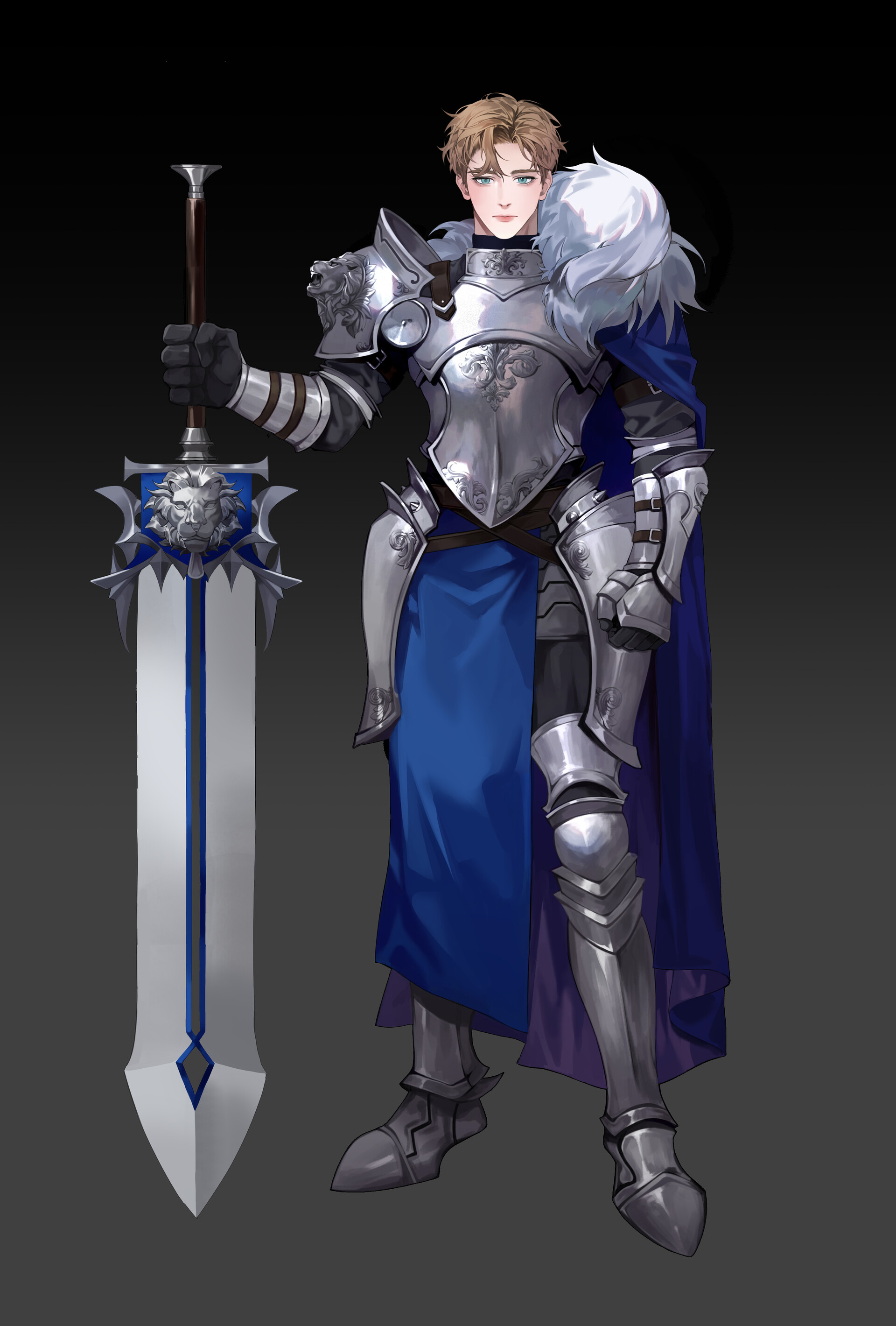 ArtStation - lion knight