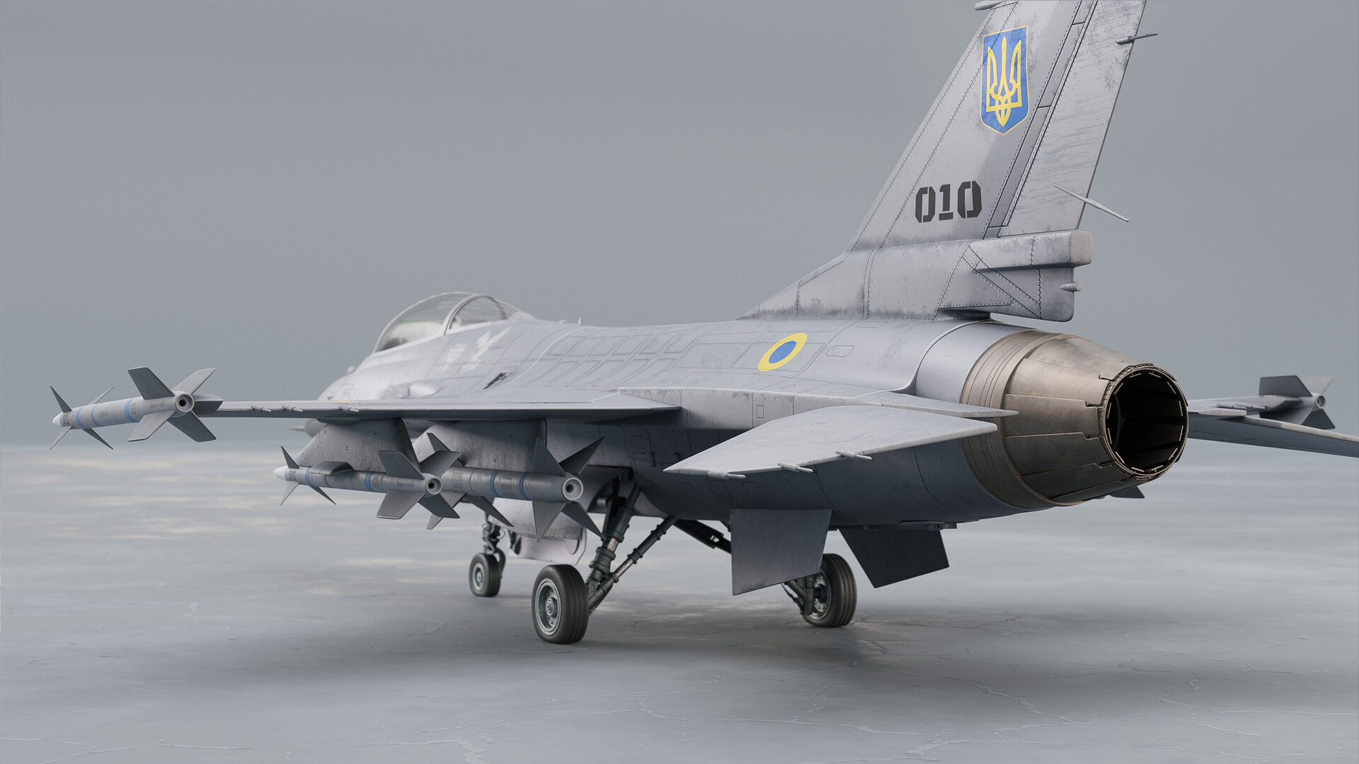 ArtStation - Jet F-16 Fighting Falcon