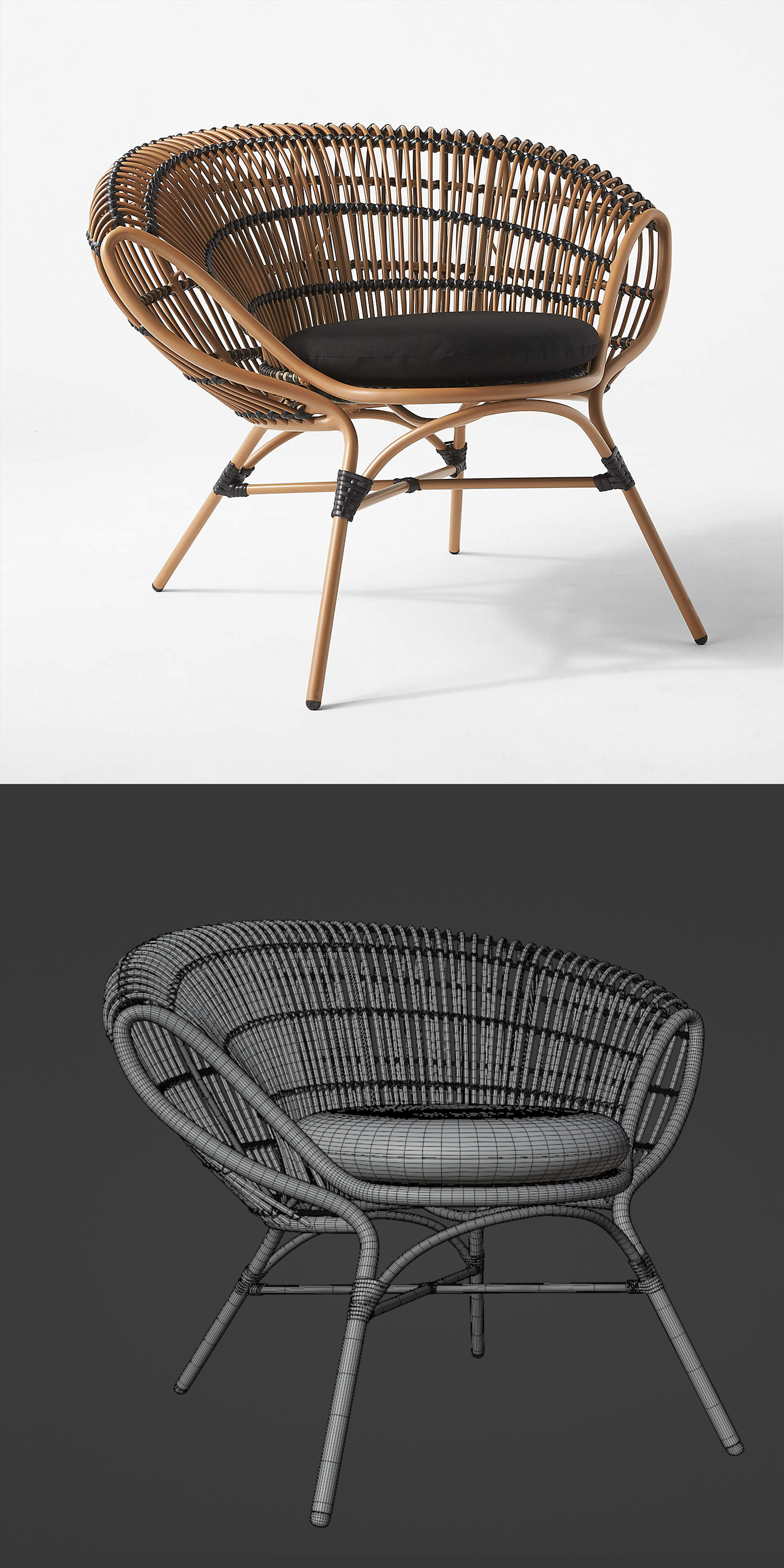 Crate and on sale barrel papasan chair
