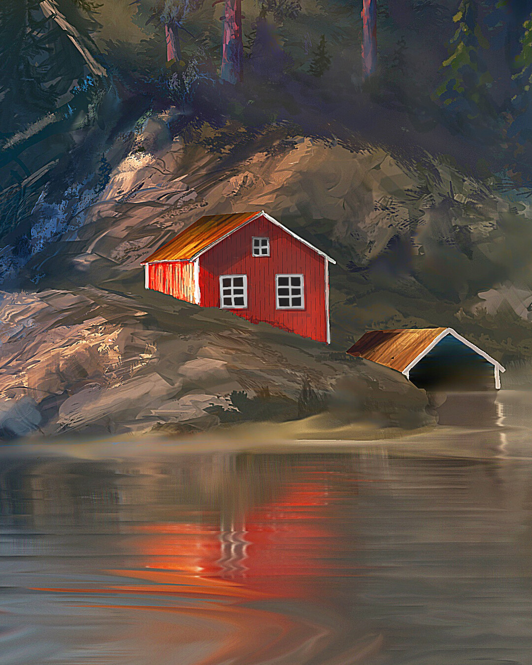 Swedish Red detail 2