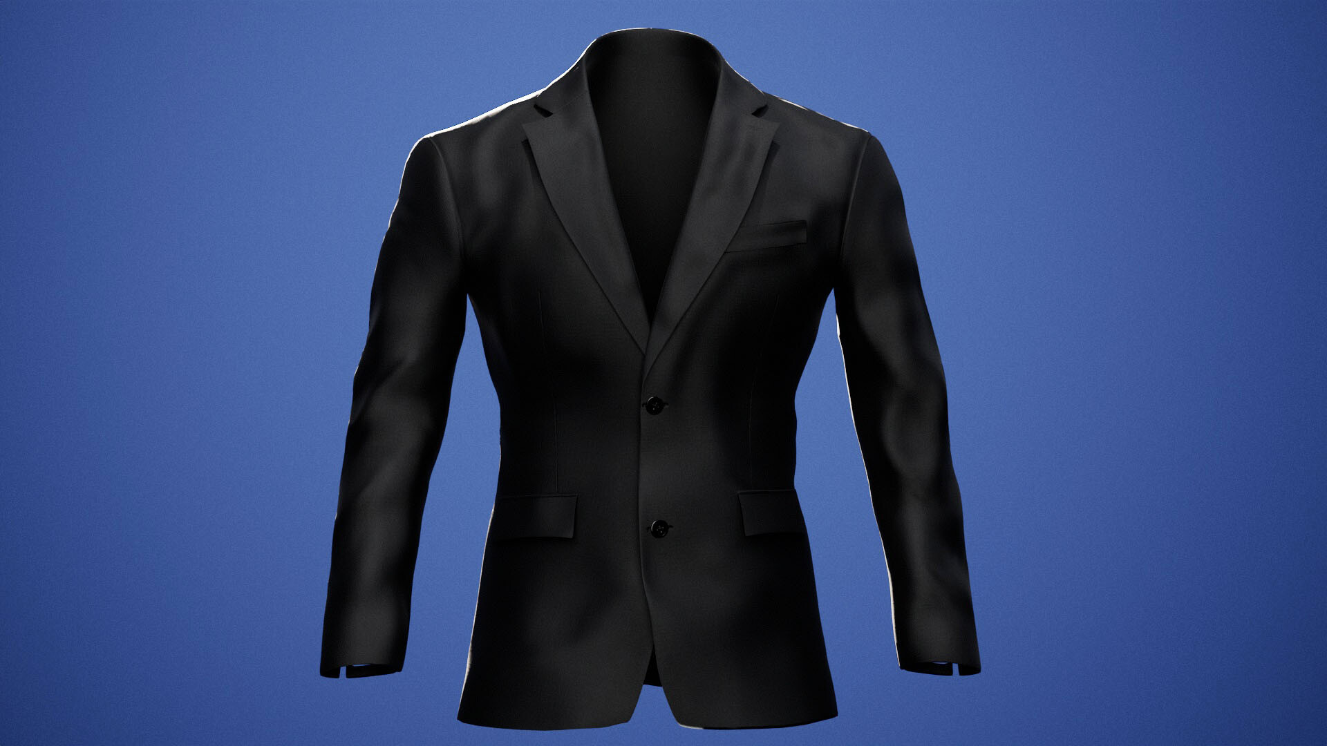 ArtStation - Suit Jacket Low poly