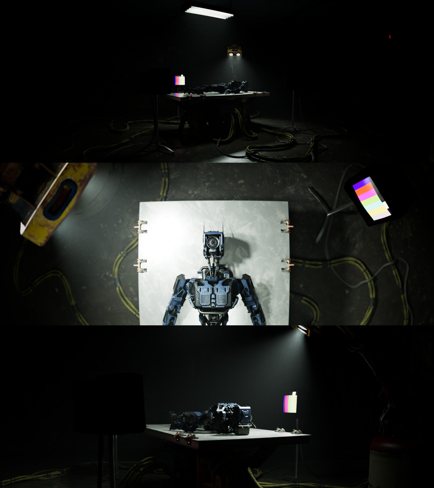 Some angles from the "Exam Room" set
