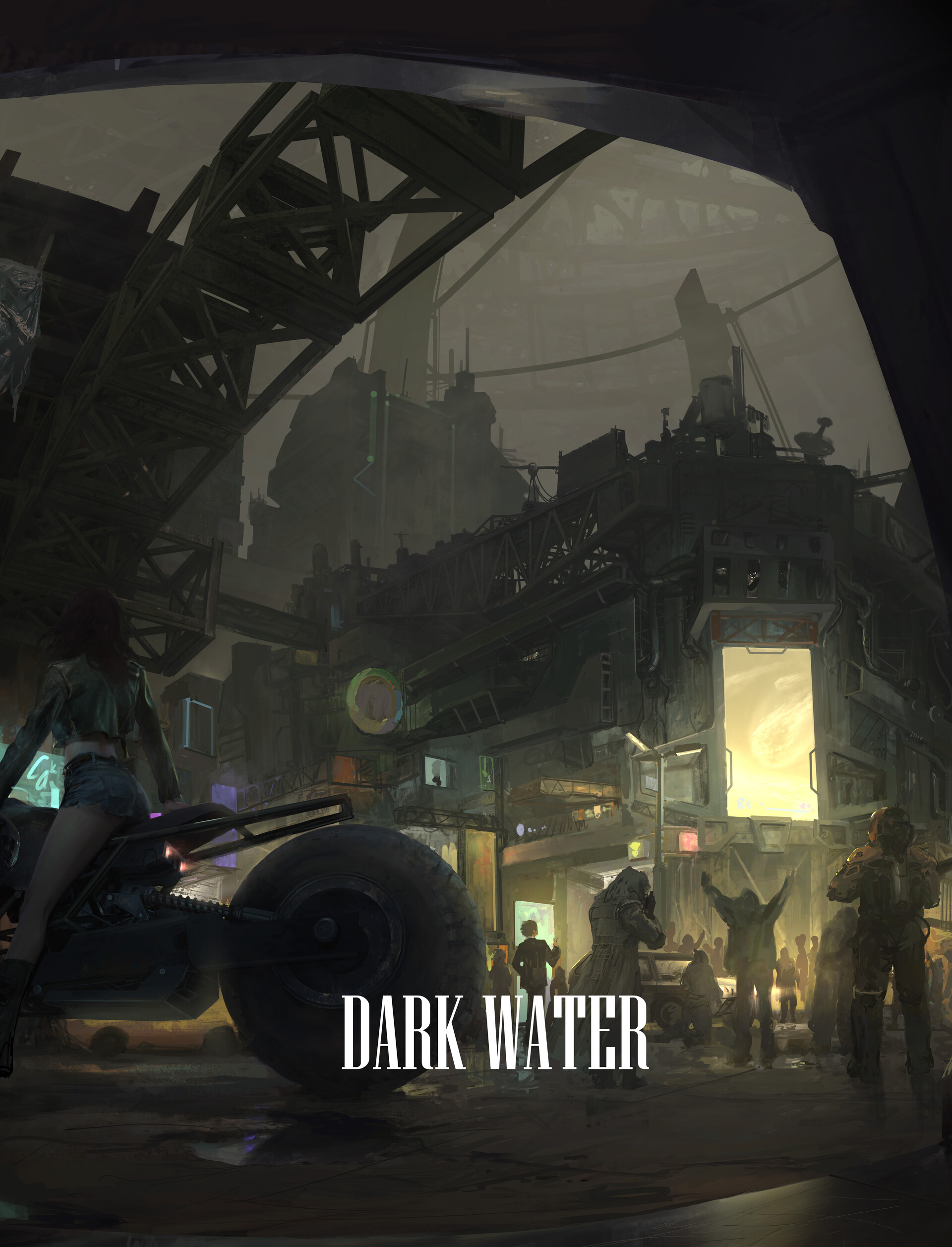 ArtStation dark city