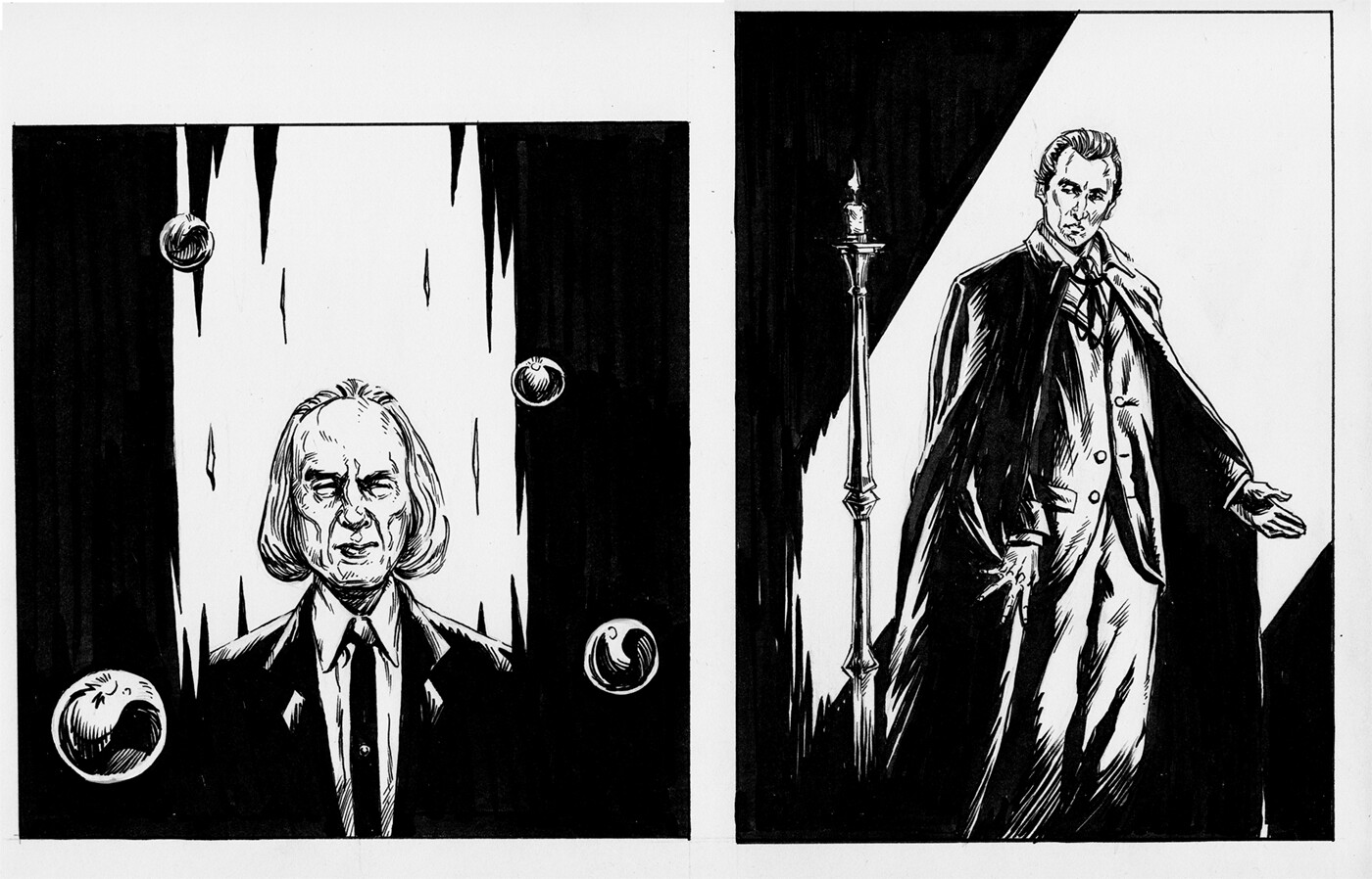 Tall man and Dracula (Lee)