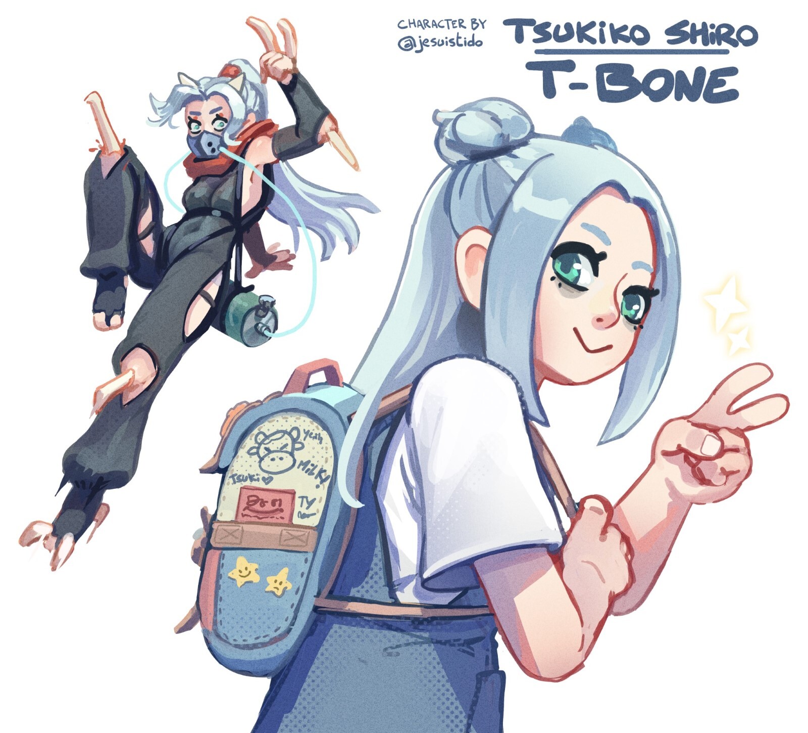 A fan art of another character from the challenge