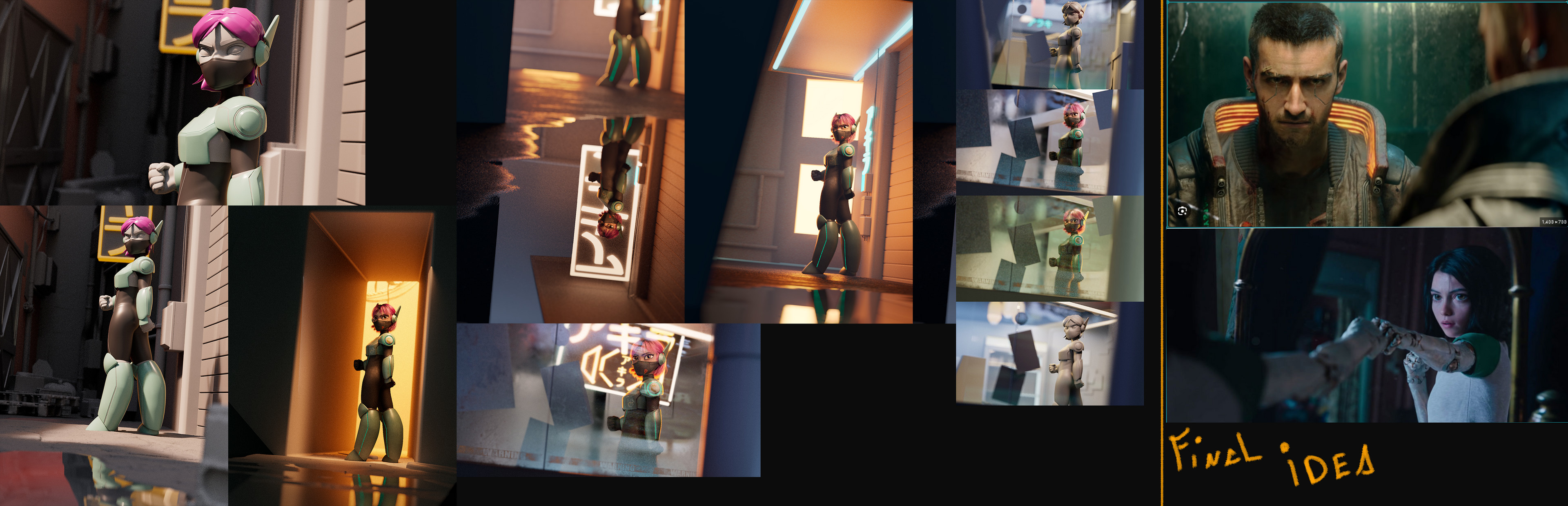 some ideas I had during the process