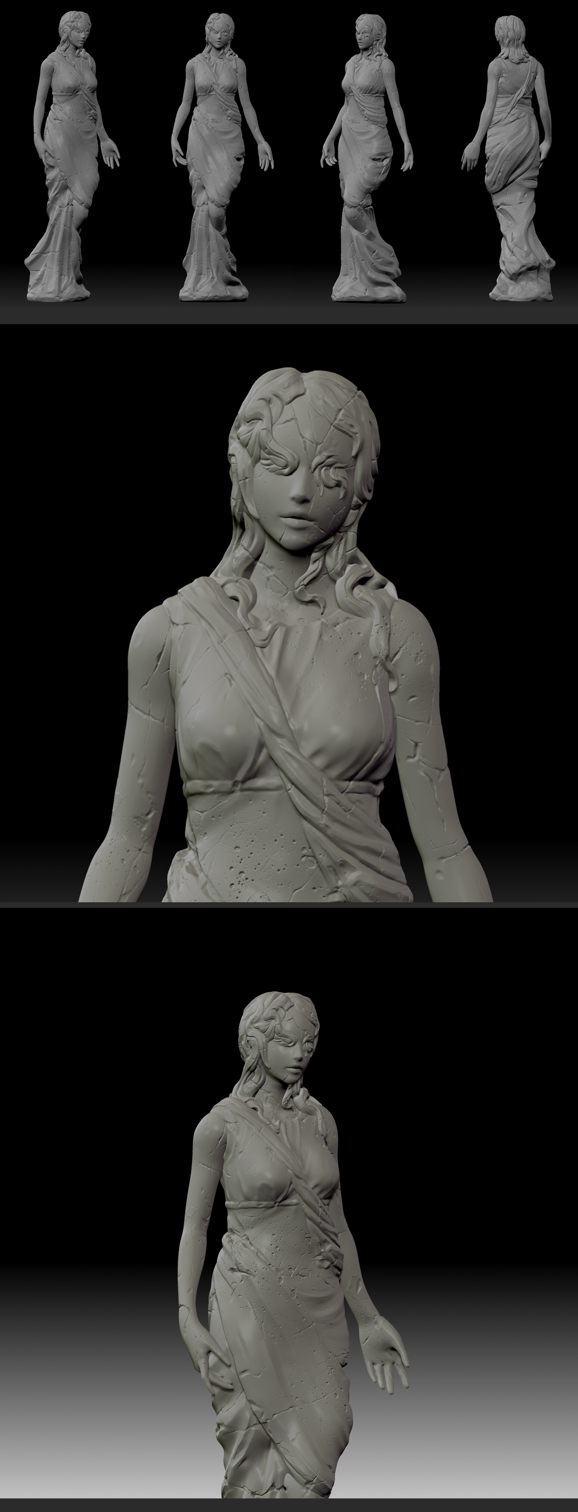 ArtStation - Statue_sculpting