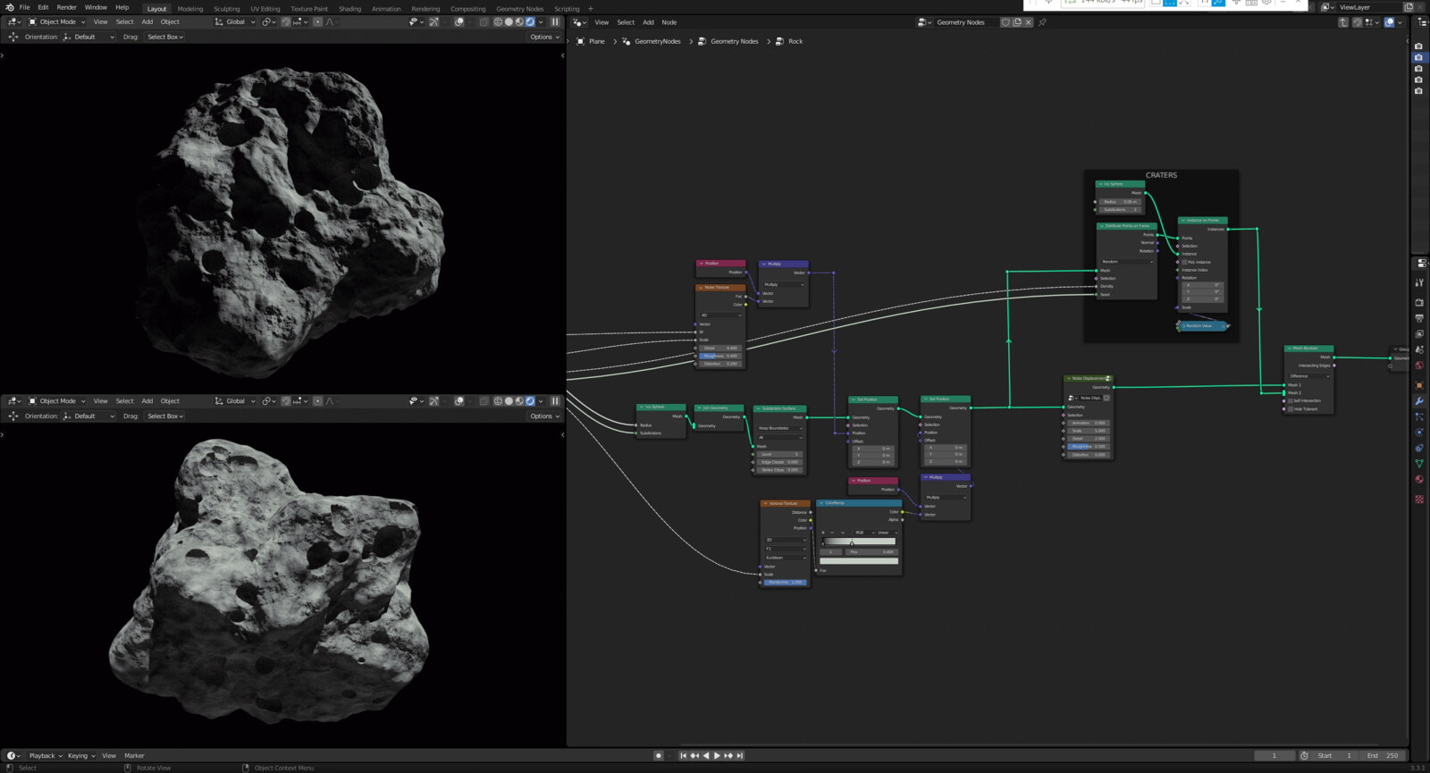 Procedural Assets &amp; Tools (Blender + Houdini)