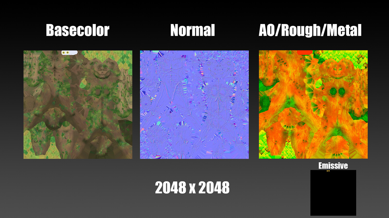 Textures done in Substance Painter. It is only low to lowpoly baked.