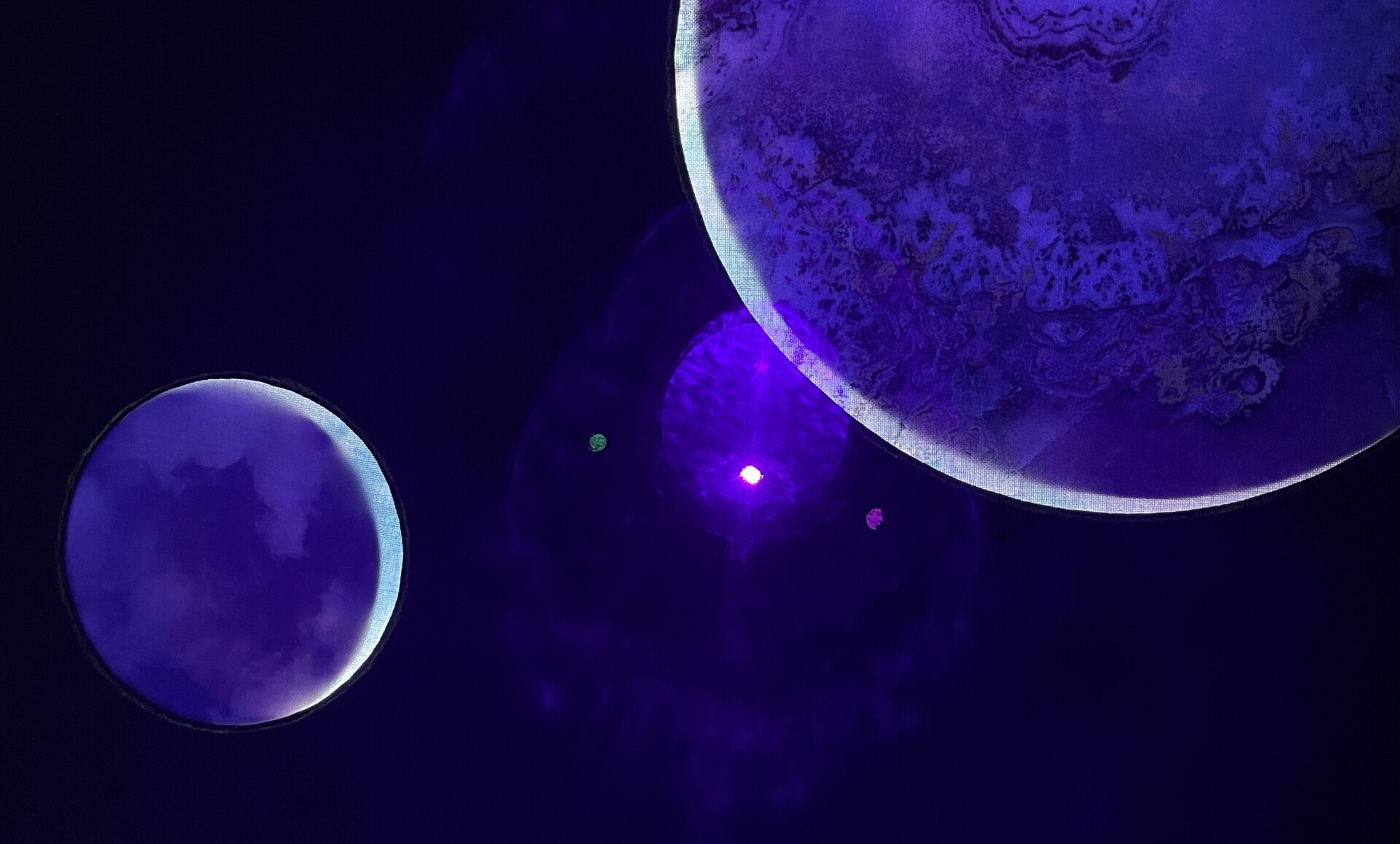 Imagine venturing 44 light-years from Earth, to a savage world orbiting the  star Upsilon Andromedae: a gas giant exoplanet locked in an eternal  stare-down with its blazing sun.This is Upsilon Andromedae b—a, image size:1920x1158